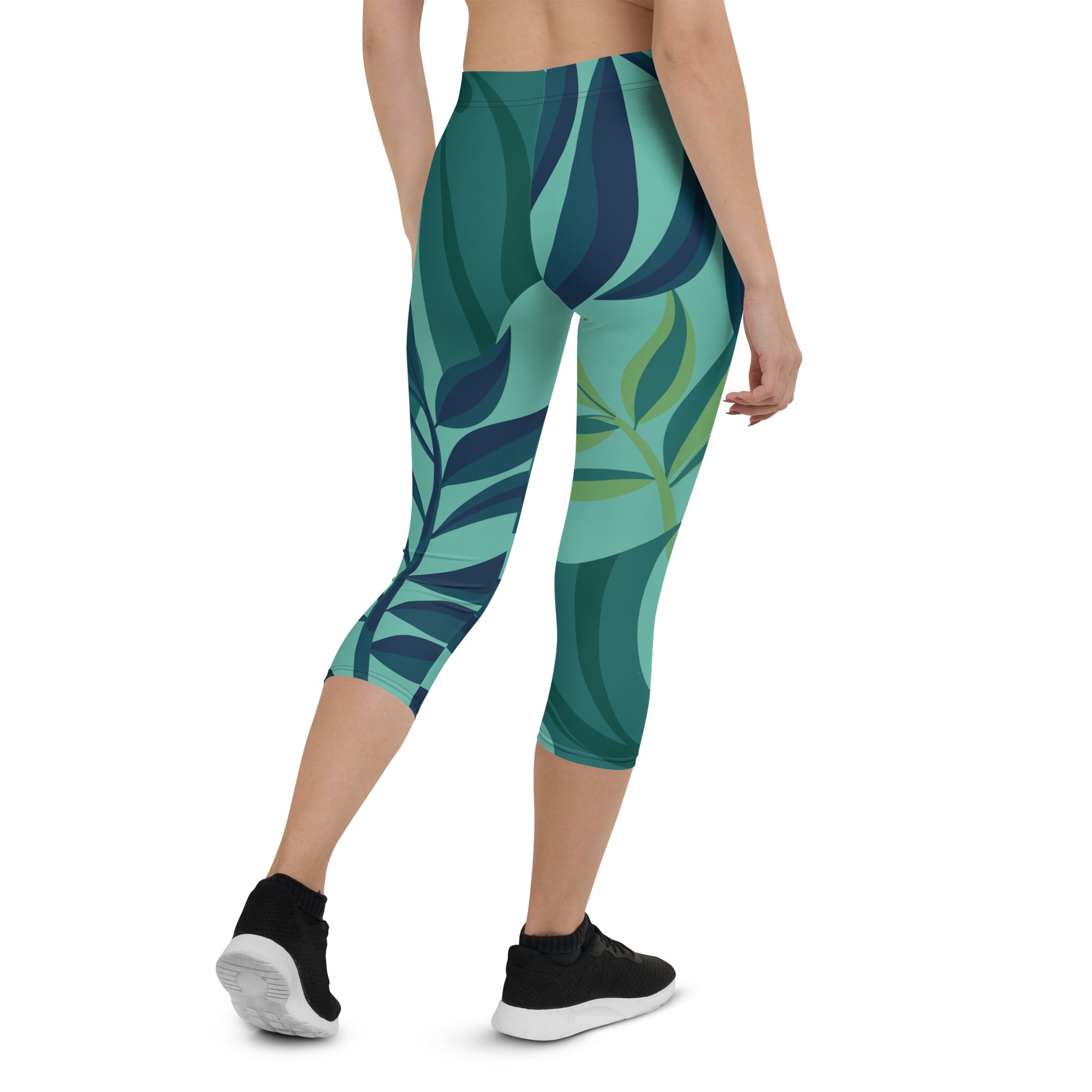 Mystic Jungle Capri Leggings | Women's Leggings | POD Sarto