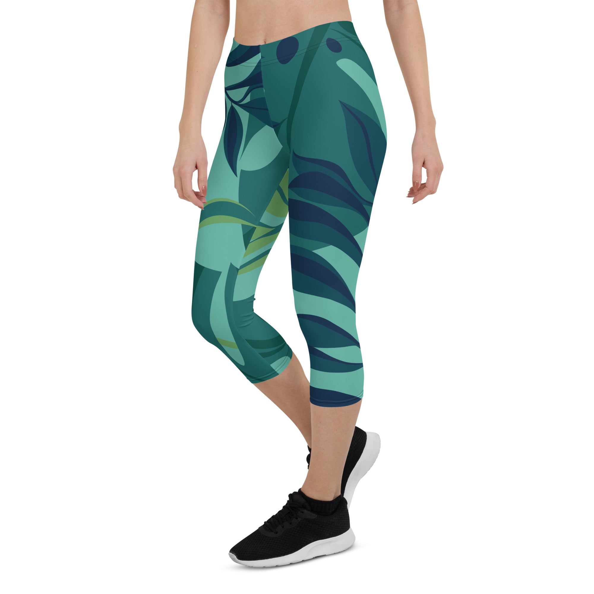 Mystic Jungle Capri Leggings | Women's Leggings | POD Sarto