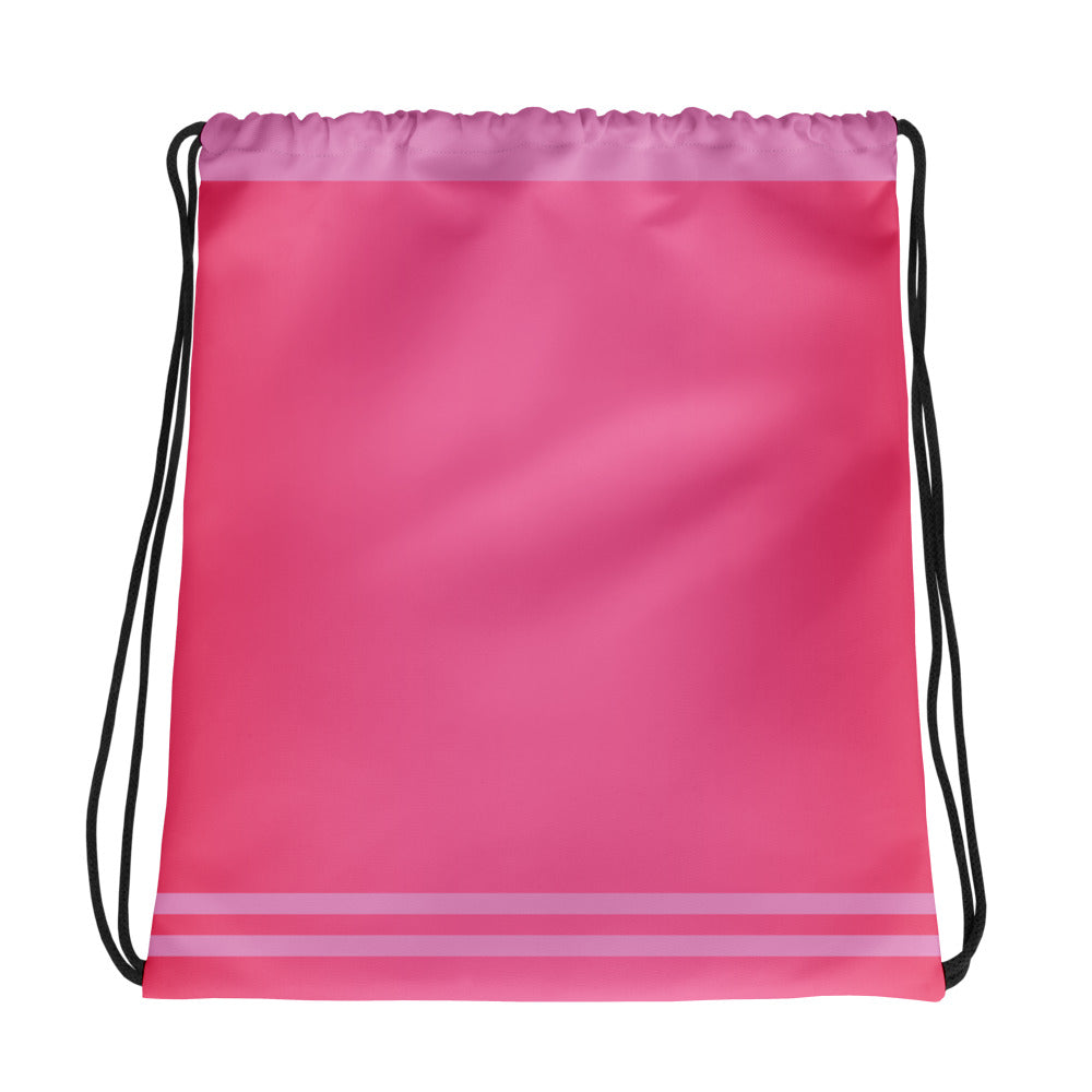 Pretty Pink Drawstring Bag | Gym Bag | POD Sarto