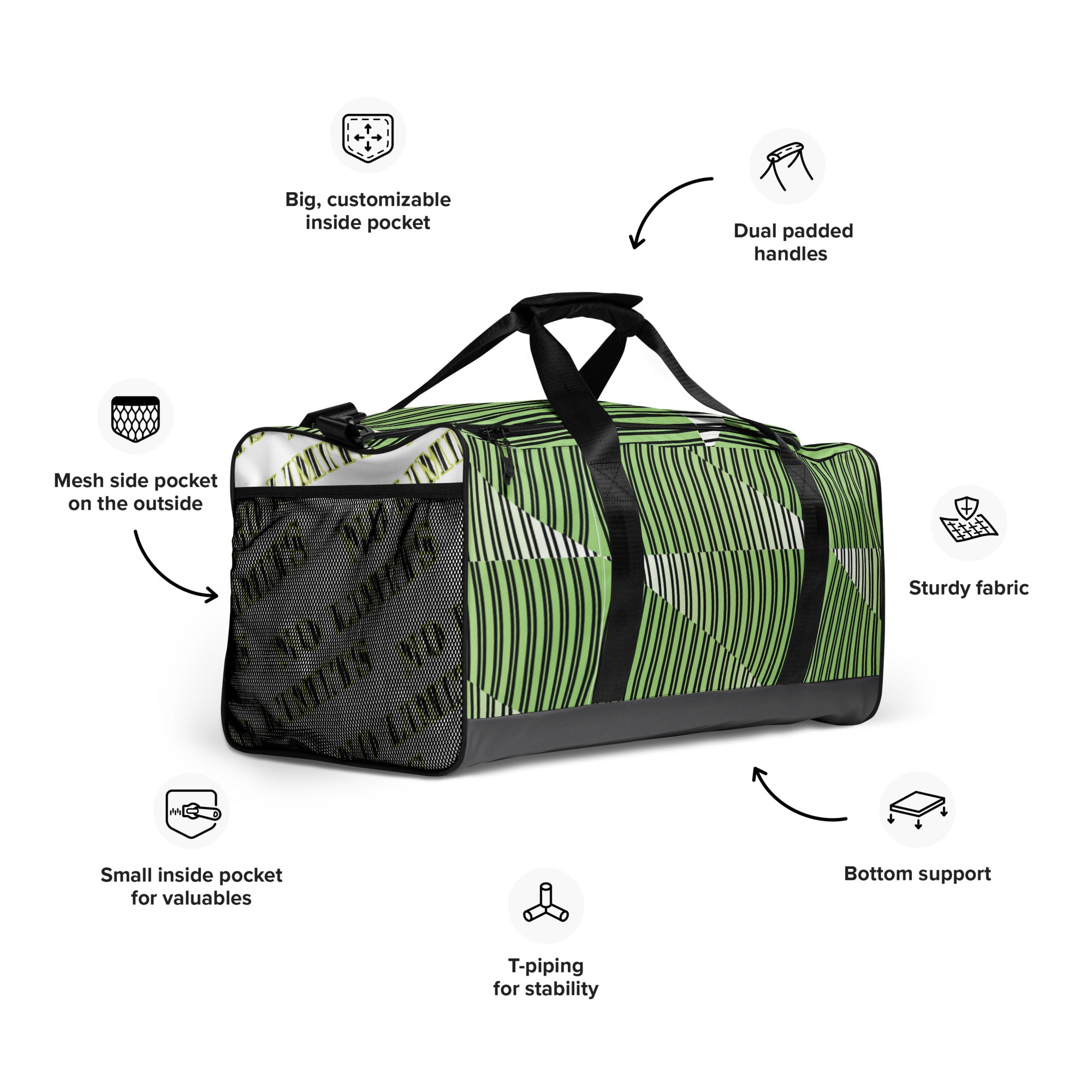 No Limits Gym Bag - POD Sarto