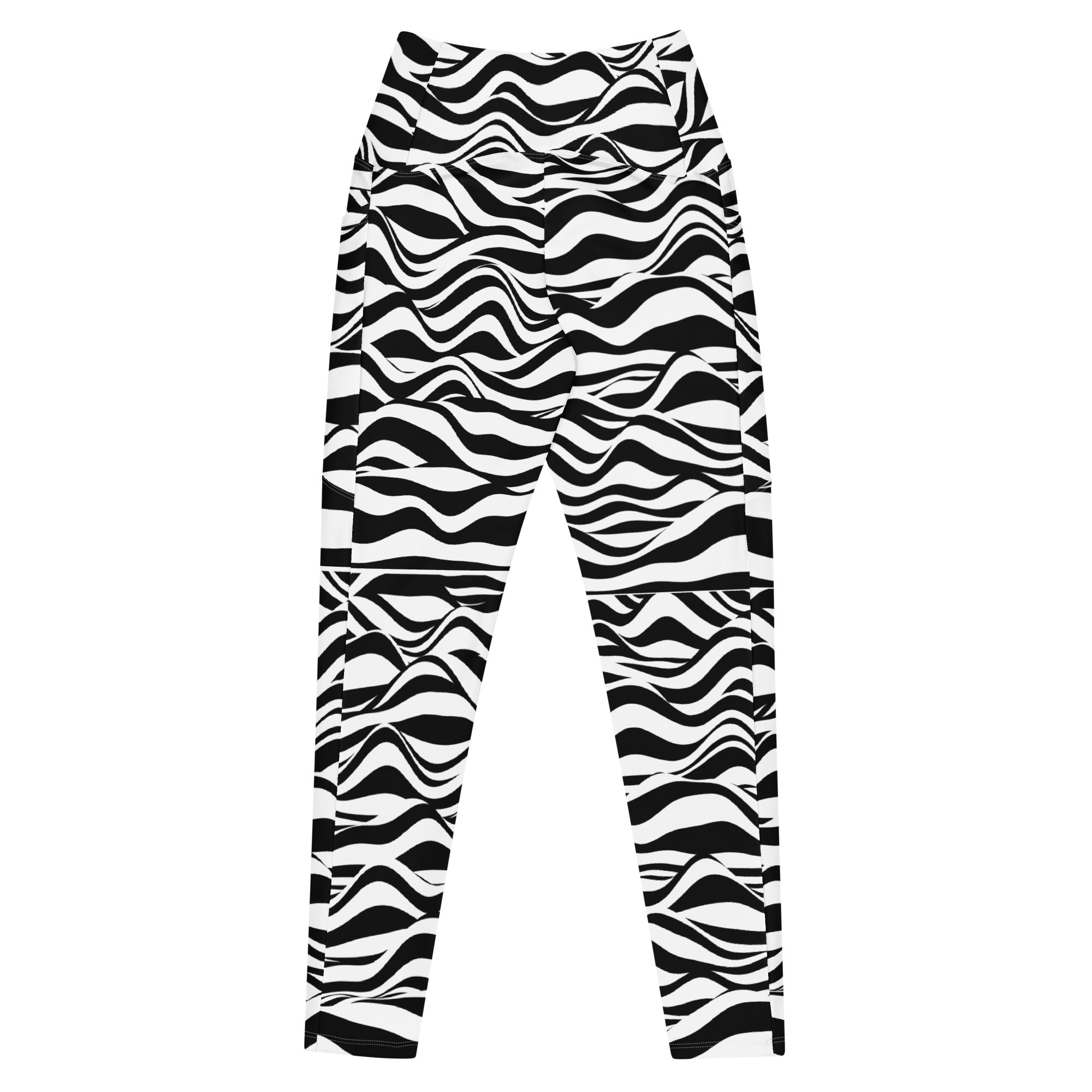 Zebra Zen Leggings | Women's Leggings Printful