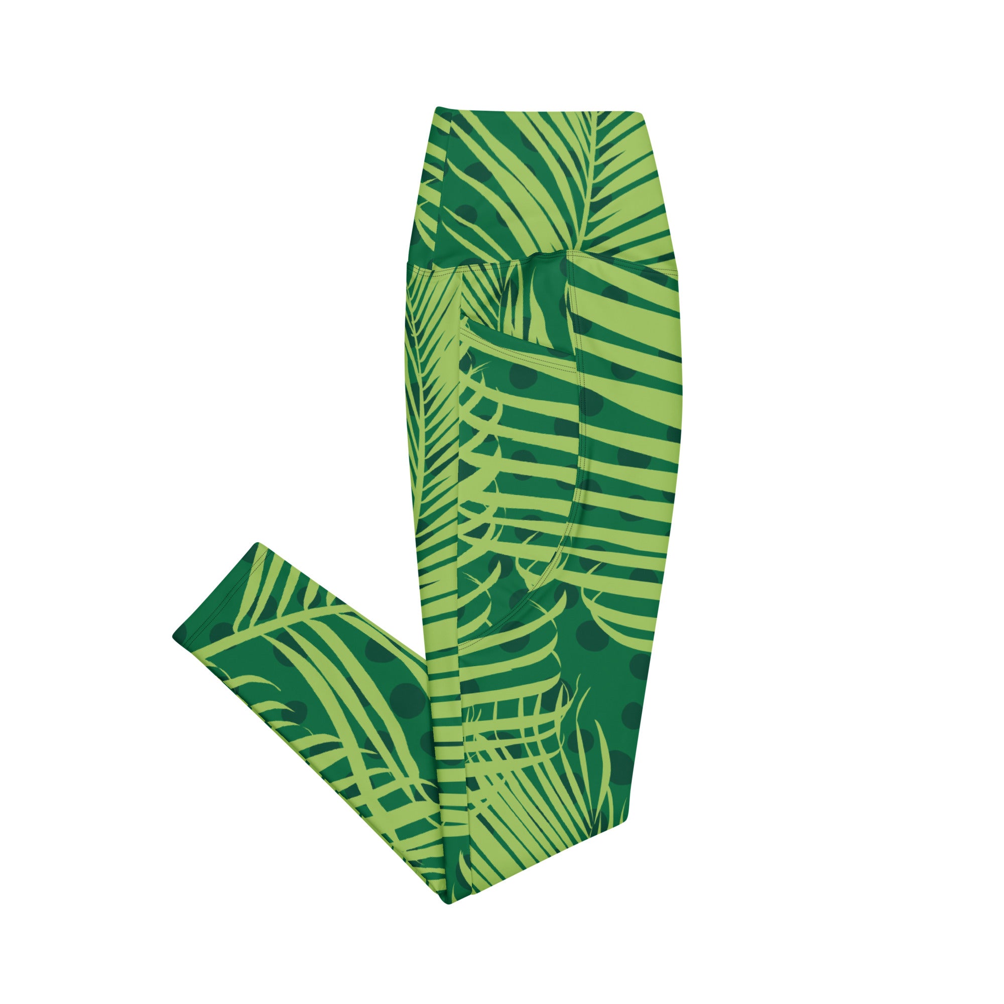 Tropical Leaves Leggings | Women's Leggings | POD Sarto