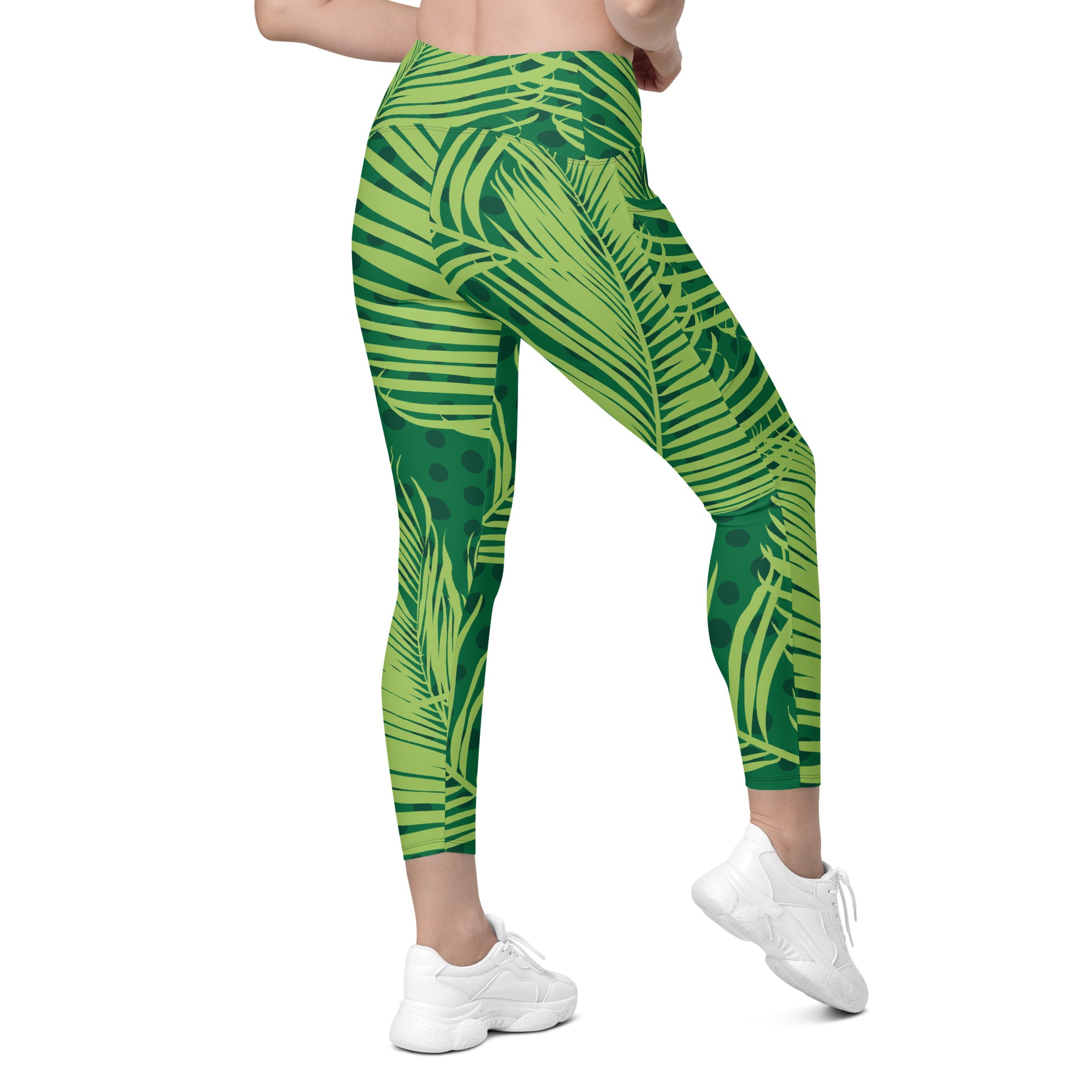 Tropical Leaves Leggings | Women's Leggings | POD Sarto