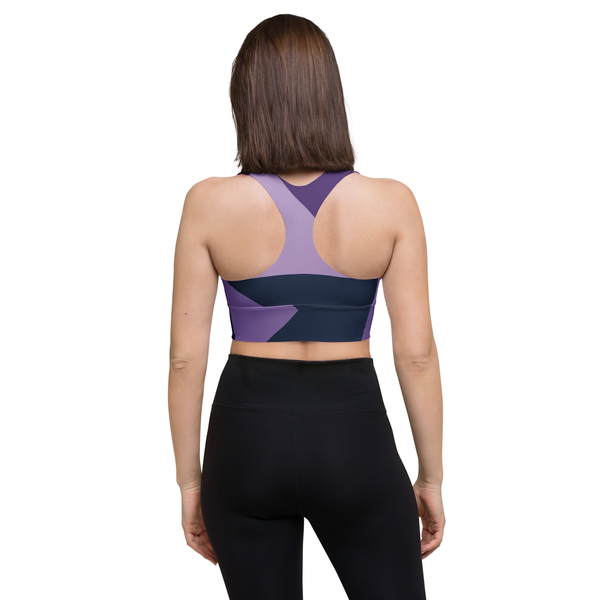 Royal Run Sports Bra | Longline Sports Bra | POD Sarto