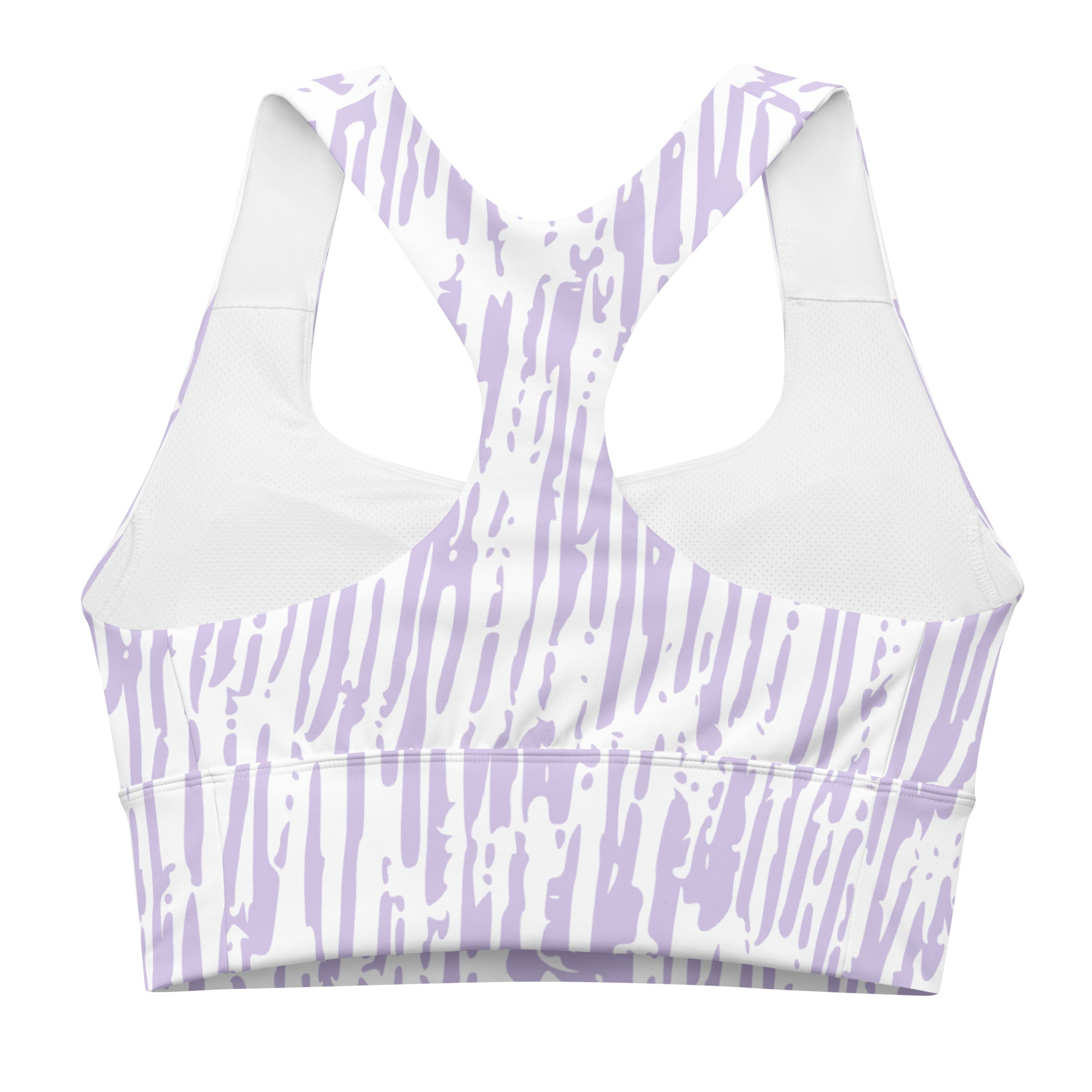 Lavender Crush Sports Bra | Longline Sports Bra | POD Sarto