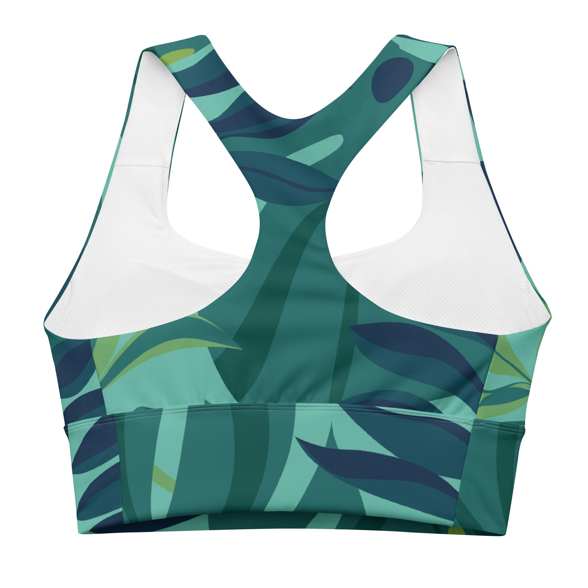 Mystic Jungle Sports Bra | Longline Sports Bra | POD Sarto