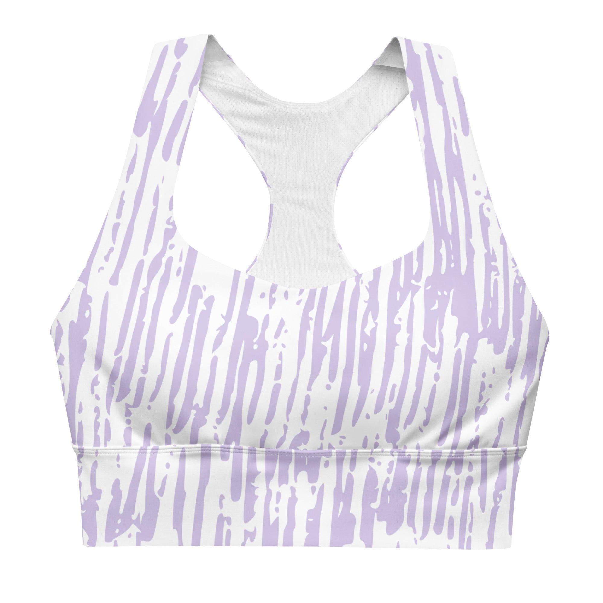 Lavender Crush Sports Bra | Longline Sports Bra | POD Sarto