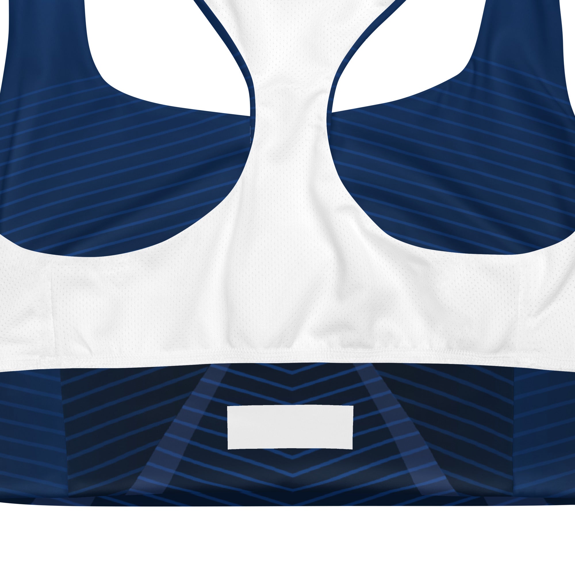 Marine Serenade Sports Bra | Longline Sports Bra | POD Sarto