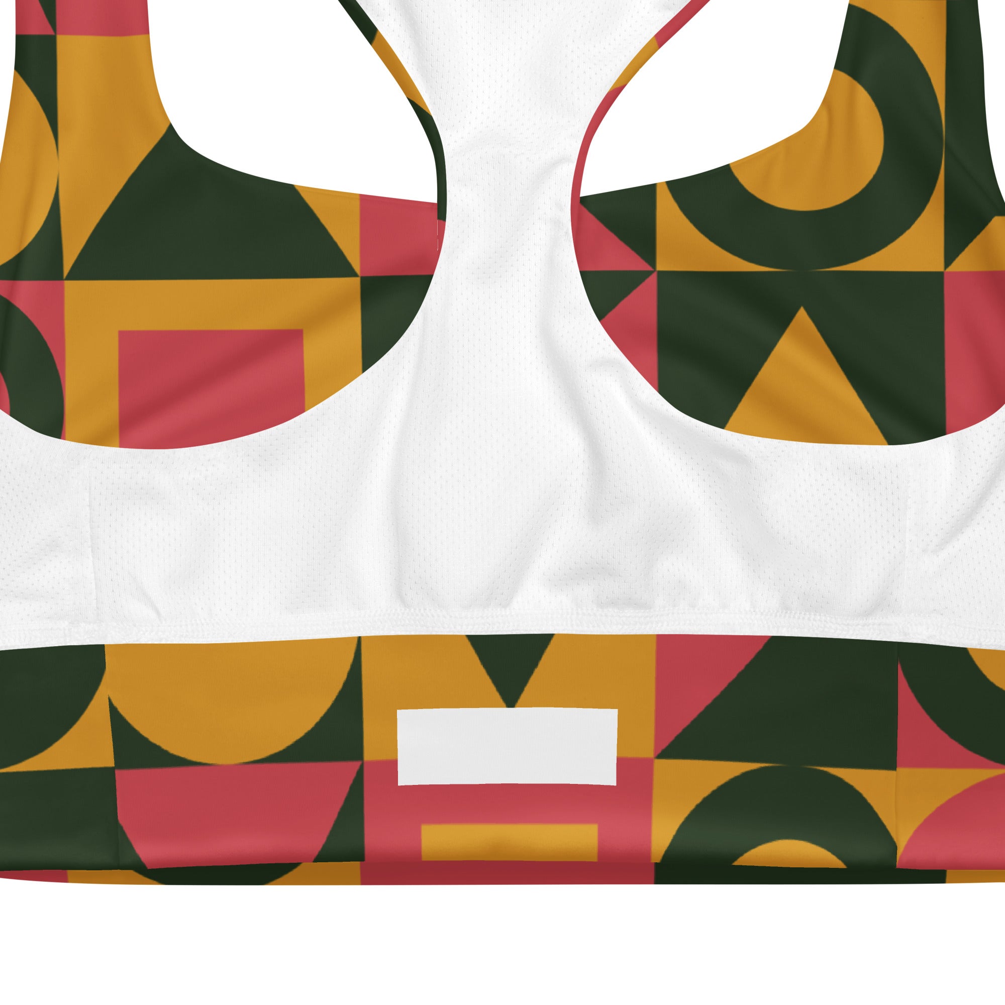 Tribal Tile Sports Bra | Longline Sports Bra | POD Sarto