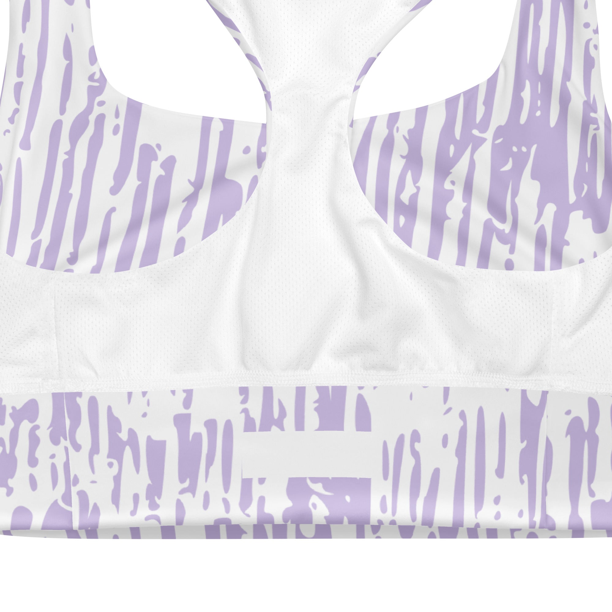 Lavender Crush Sports Bra | Longline Sports Bra | POD Sarto