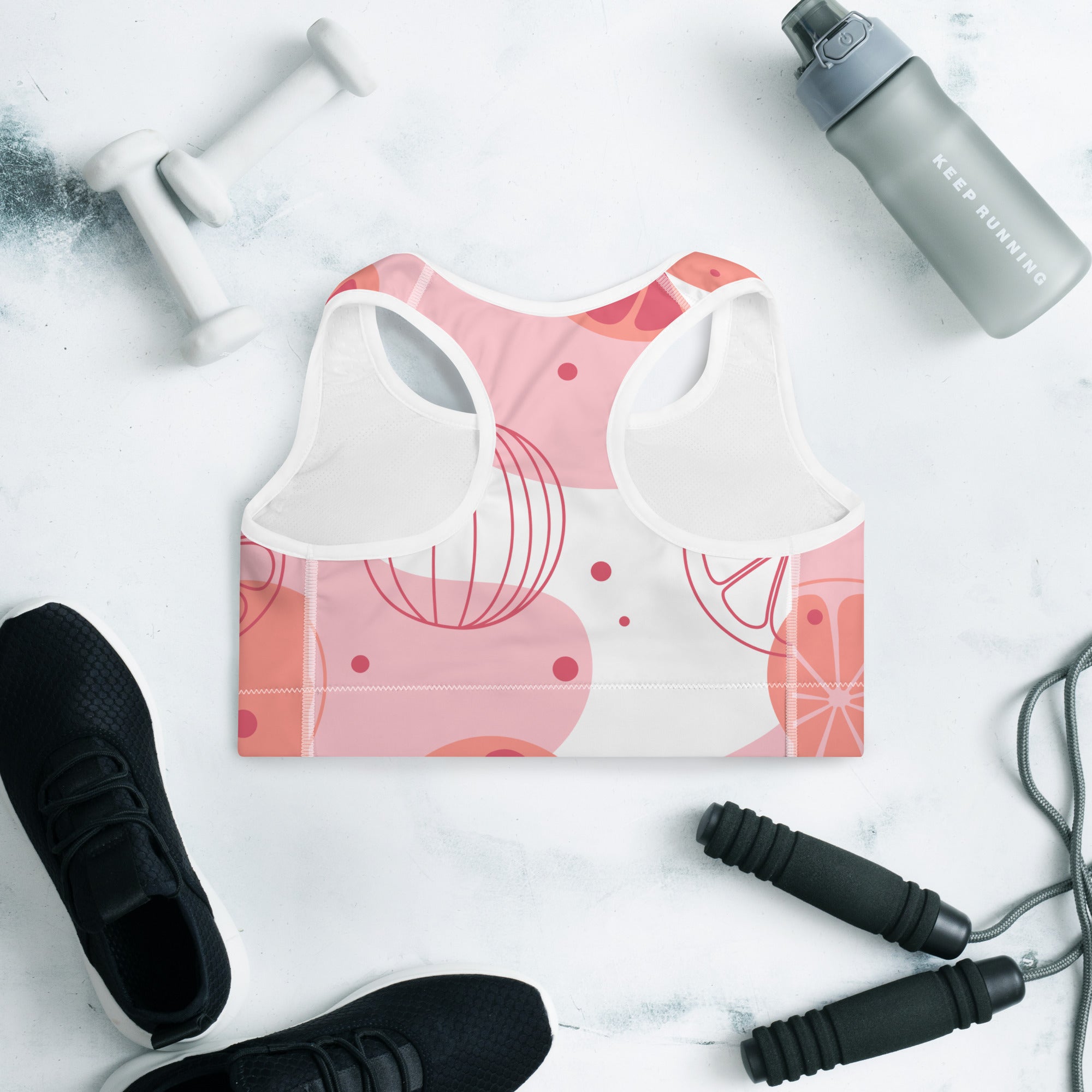 Fruit Fusion Sports Bra | Padded Sports Bra | POD Sarto