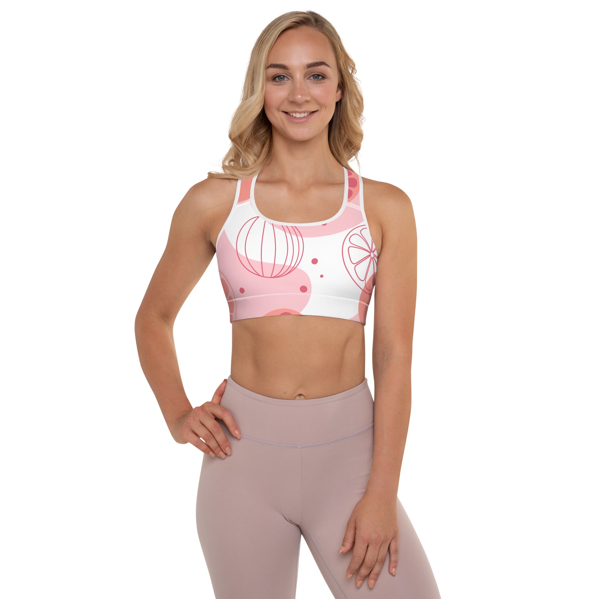 Fruit Fusion Sports Bra | Padded Sports Bra | POD Sarto