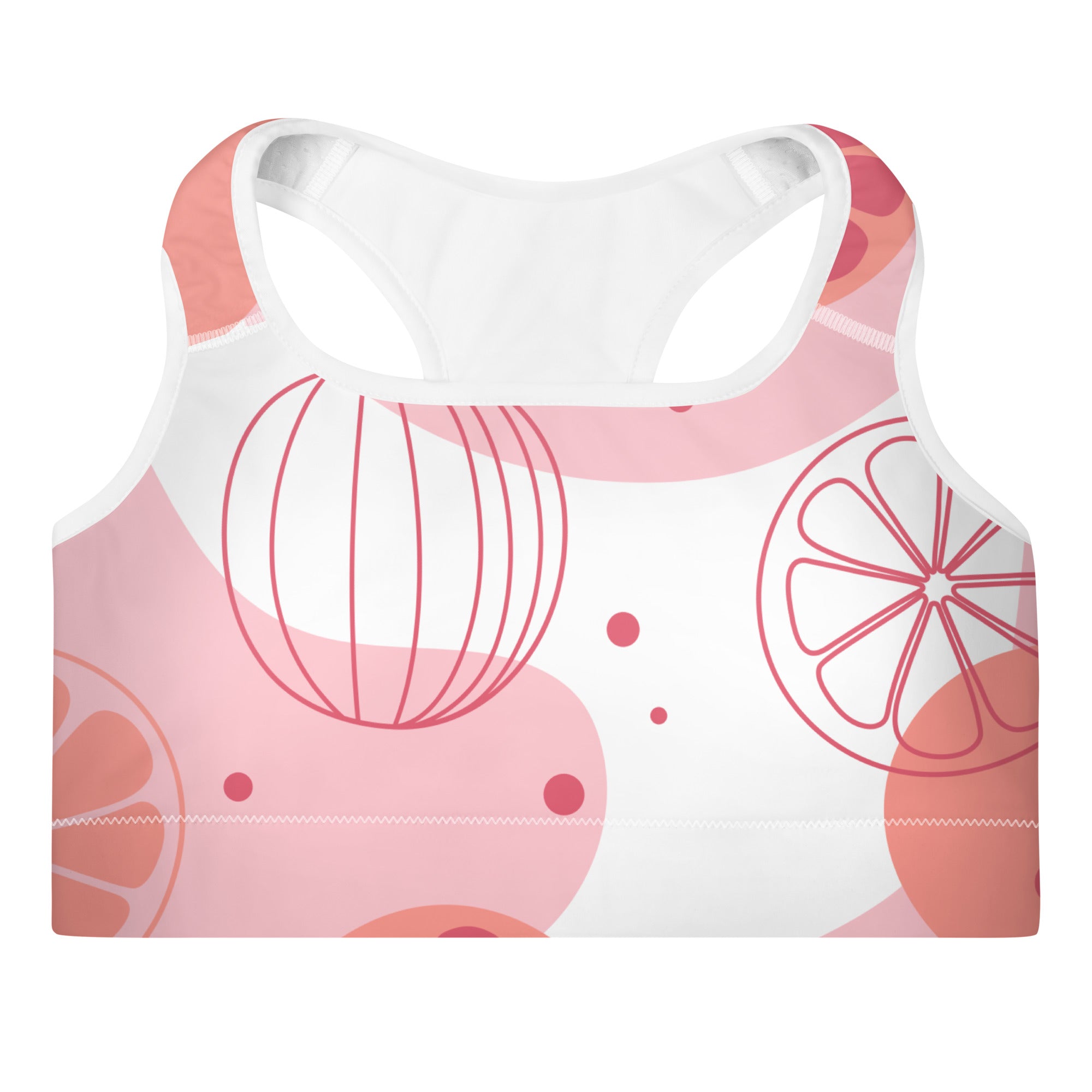 Fruit Fusion Sports Bra | Padded Sports Bra | POD Sarto