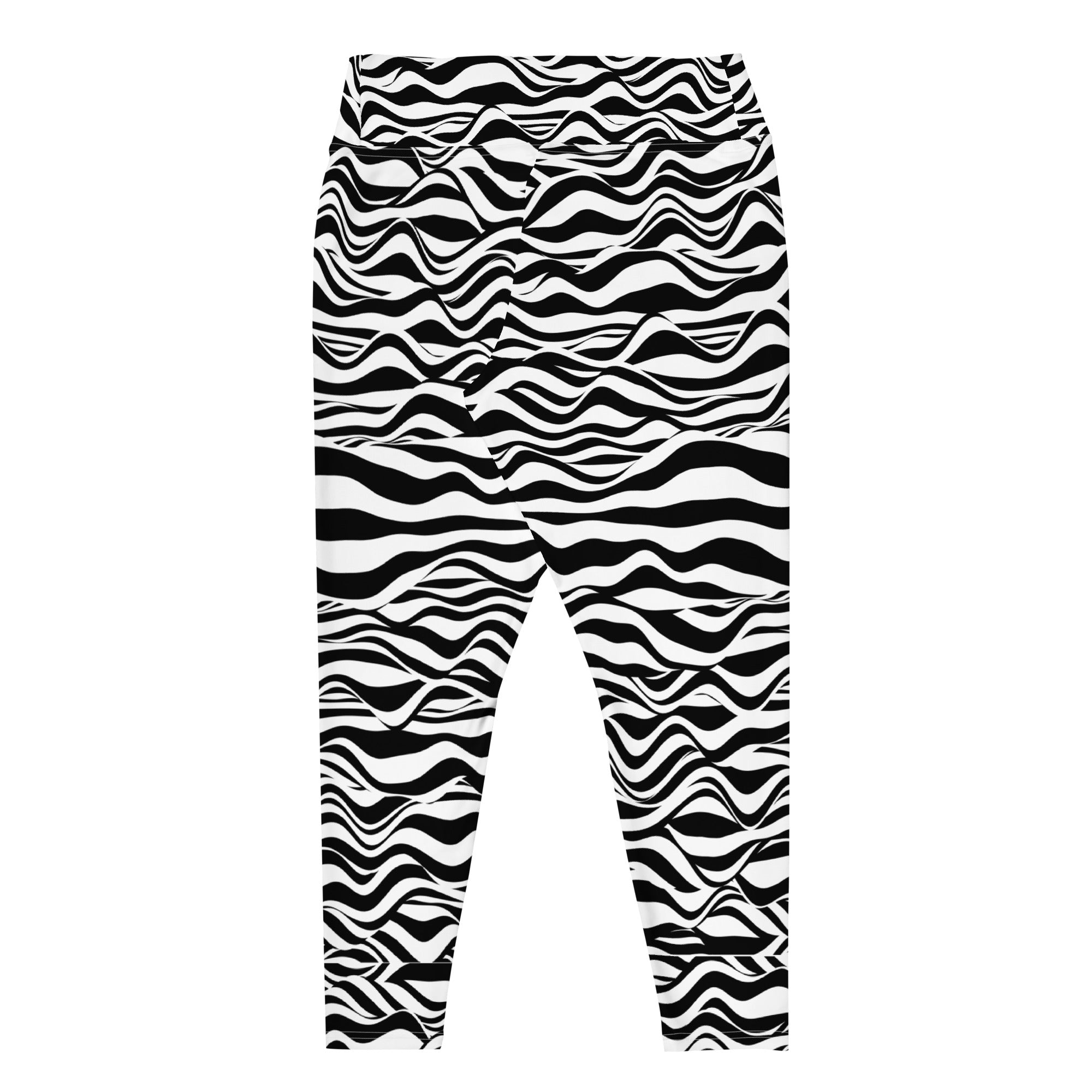 Zebra Zen Plus Size Leggings | Women's Leggings | POD Sarto