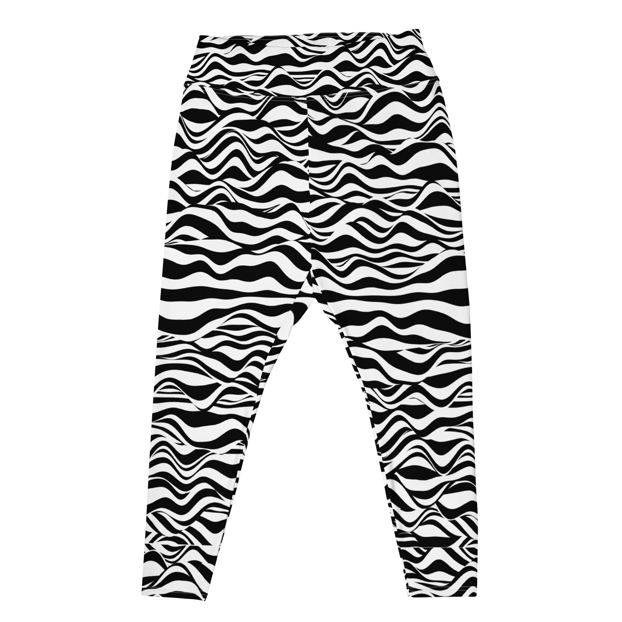 Zebra Zen Plus Size Leggings | Women's Leggings | POD Sarto