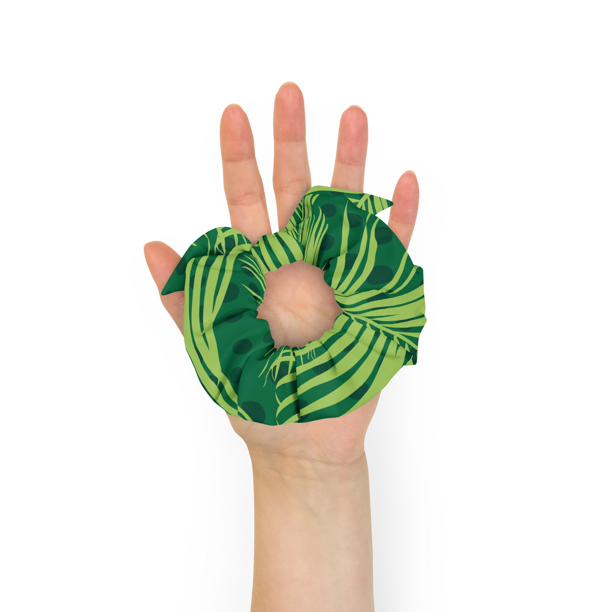 Tropical Leaves Scrunchie - POD Sarto