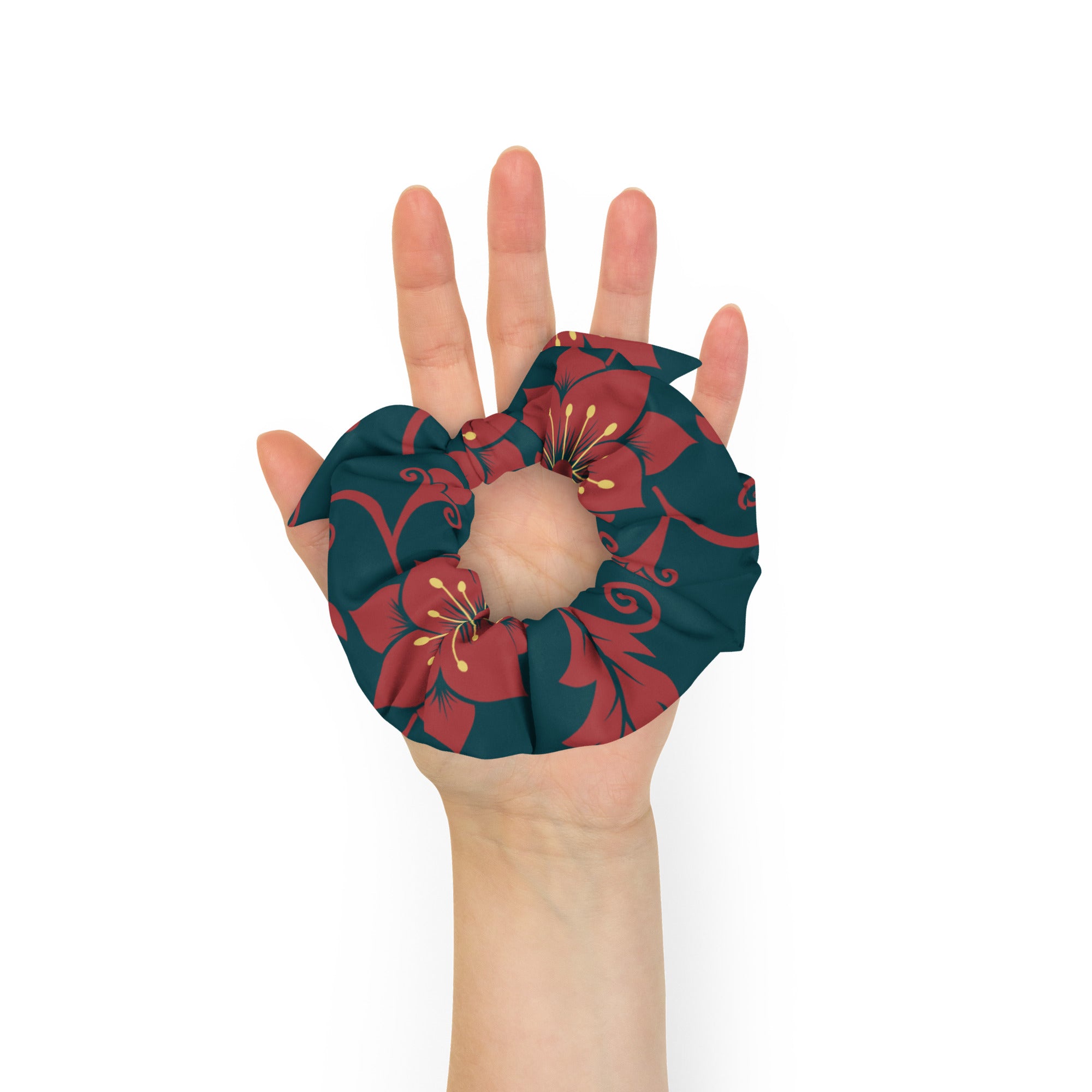 Rustic Floral Twlight Scrunchie - POD Sarto