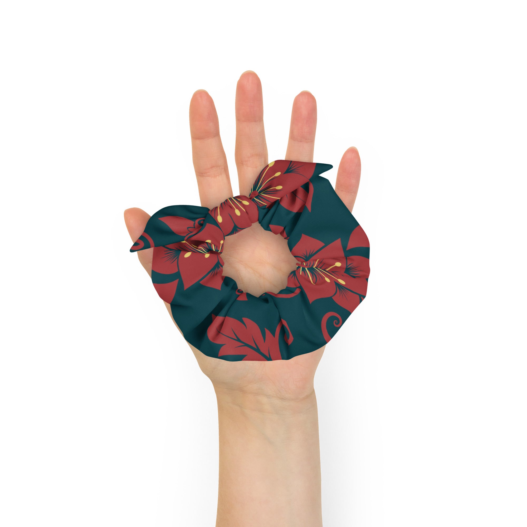 Rustic Floral Twlight Scrunchie - POD Sarto