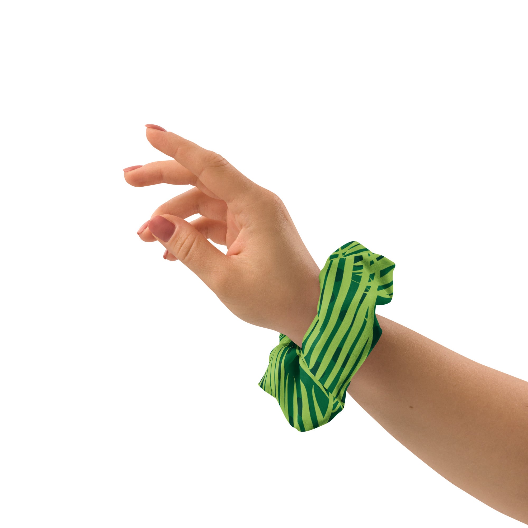 Tropical Leaves Scrunchie - POD Sarto