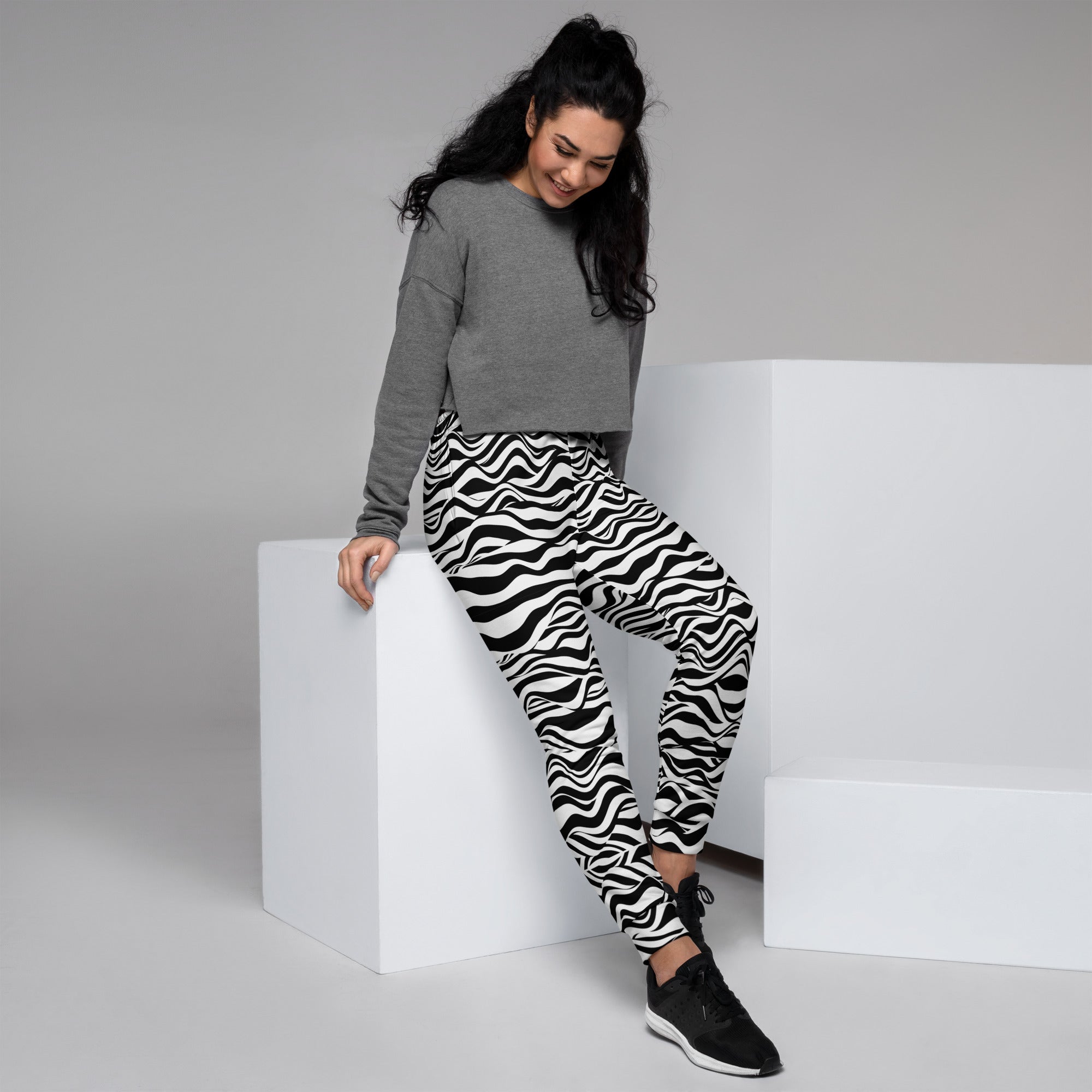 Zebra Zen Joggers | Women's Joggers | POD Sarto