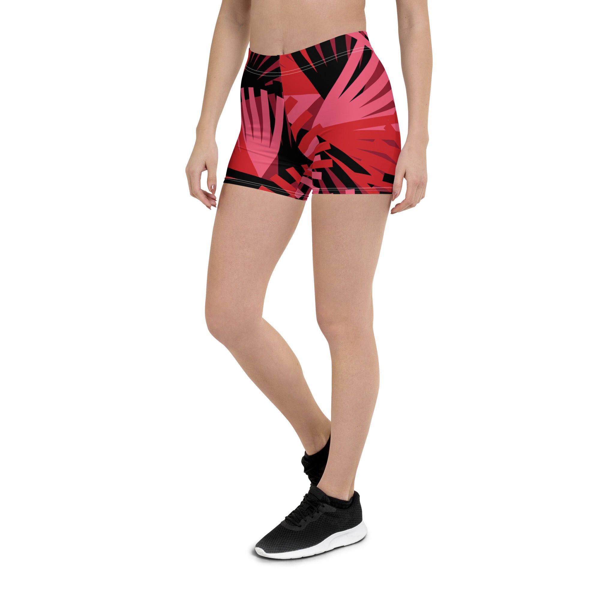 Carnelian Noir Bouquet Shorts | Women's Shorts | POD Sarto