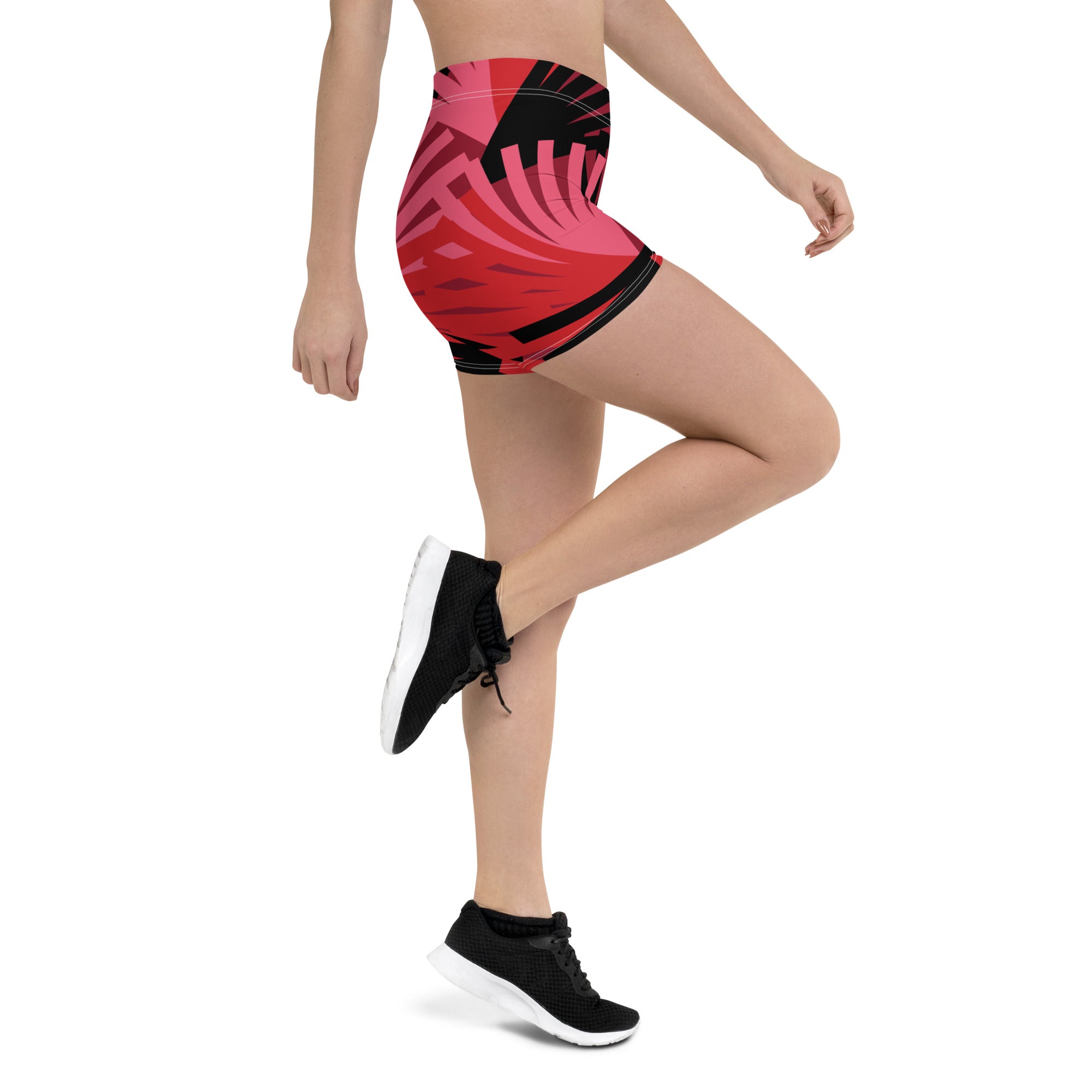 Carnelian Noir Bouquet Shorts | Women's Shorts | POD Sarto