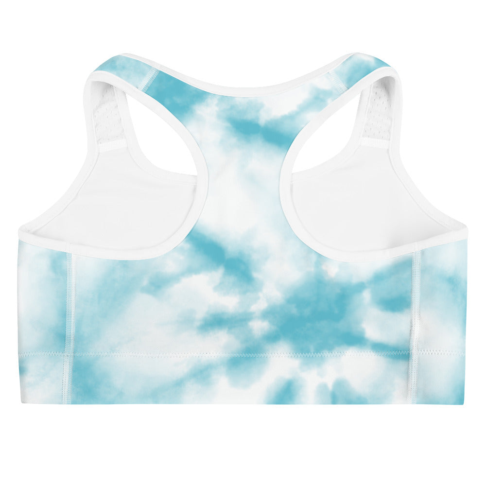 Tranquil Watersplash Sports Bra | Padded Sports Bra | POD Sarto