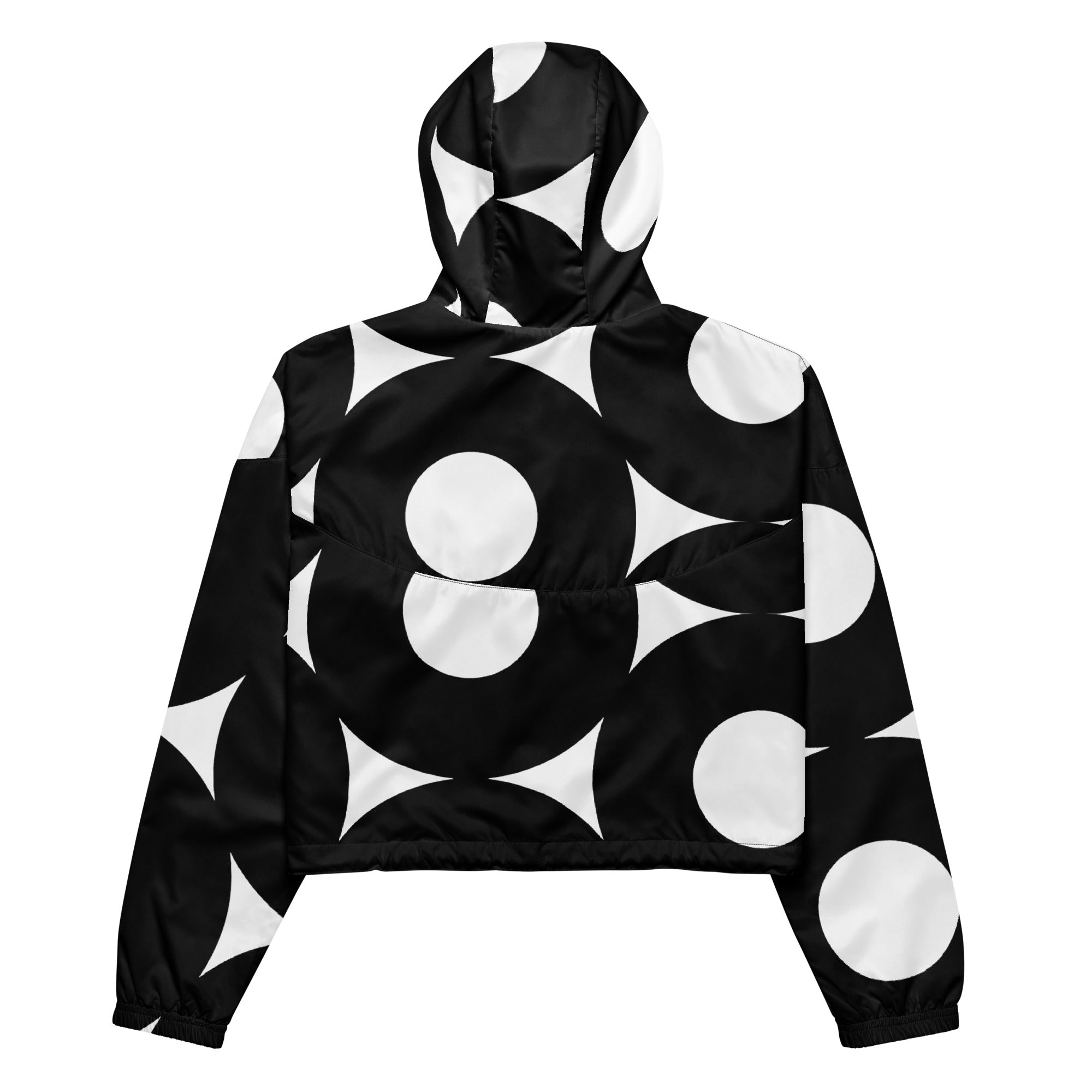 Chic Circles Windbreaker Jacket | Windbreaker Jacket for Women | POD Sarto