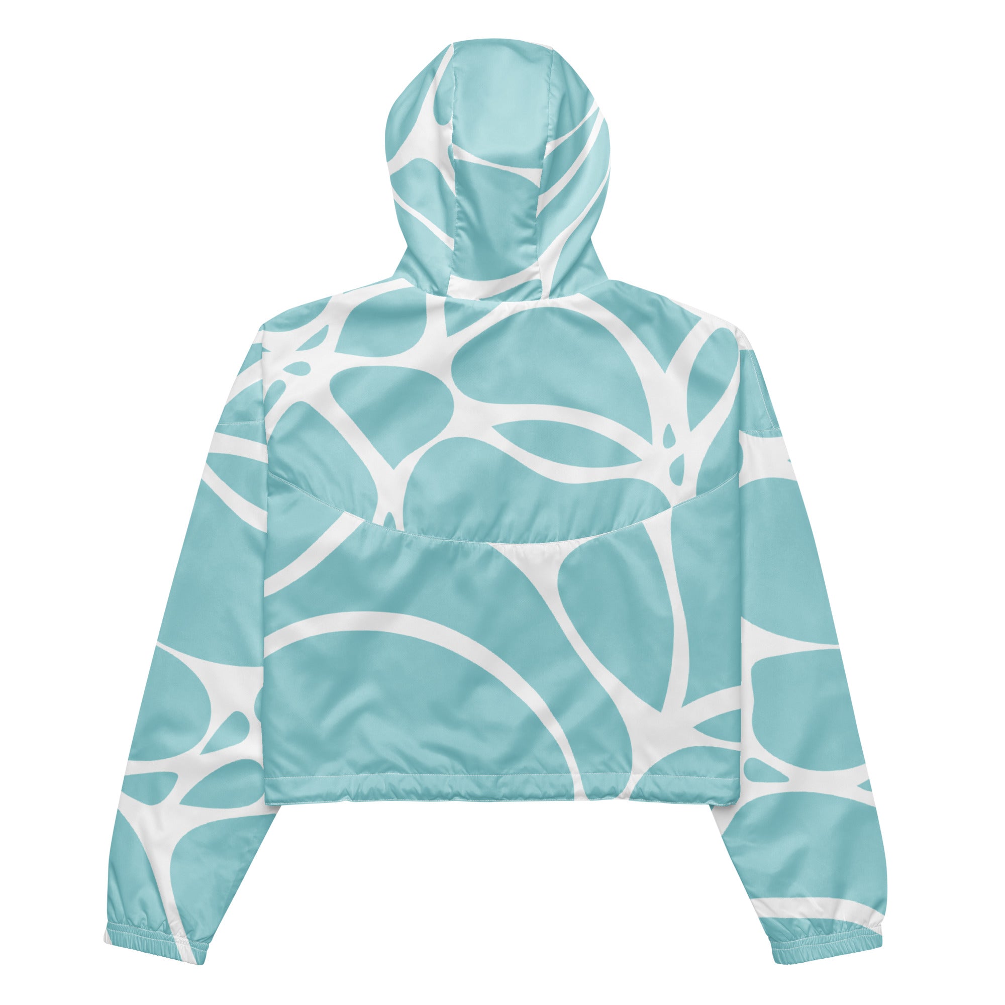 Aqua Bliss Windbreaker Jacket | Windbreaker Jacket for Women | POD Sarto