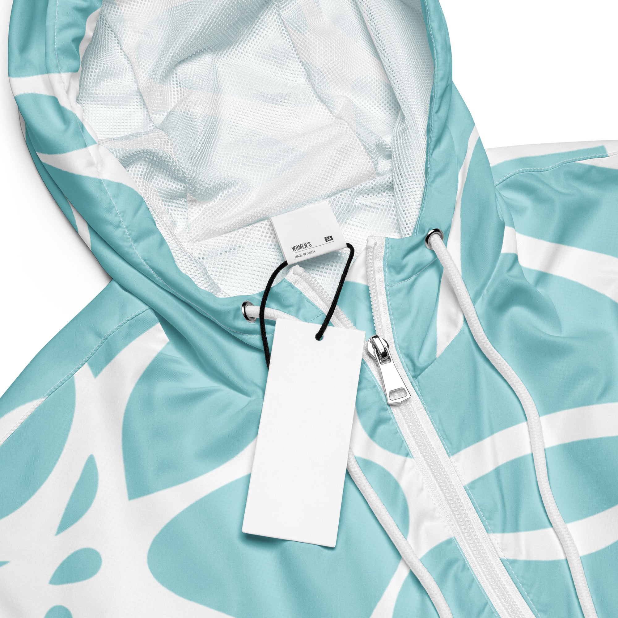 Aqua Bliss Windbreaker Jacket | Windbreaker Jacket for Women | POD Sarto