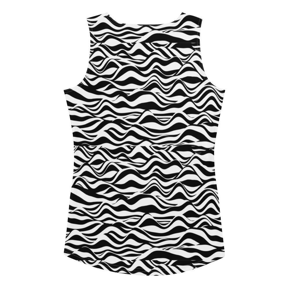 Zebra Zen Tank Top | Women's Tank Top | POD Sarto