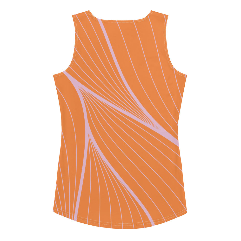 Whispered Lines Tank Top | Women's Tank Top | POD Sarto