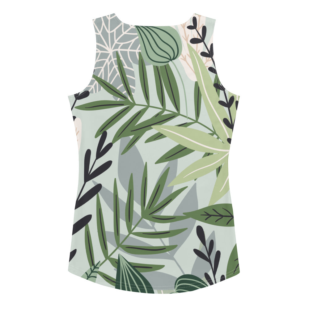 Leafy Glow Tank Top | Women's Tank Top | POD Sarto