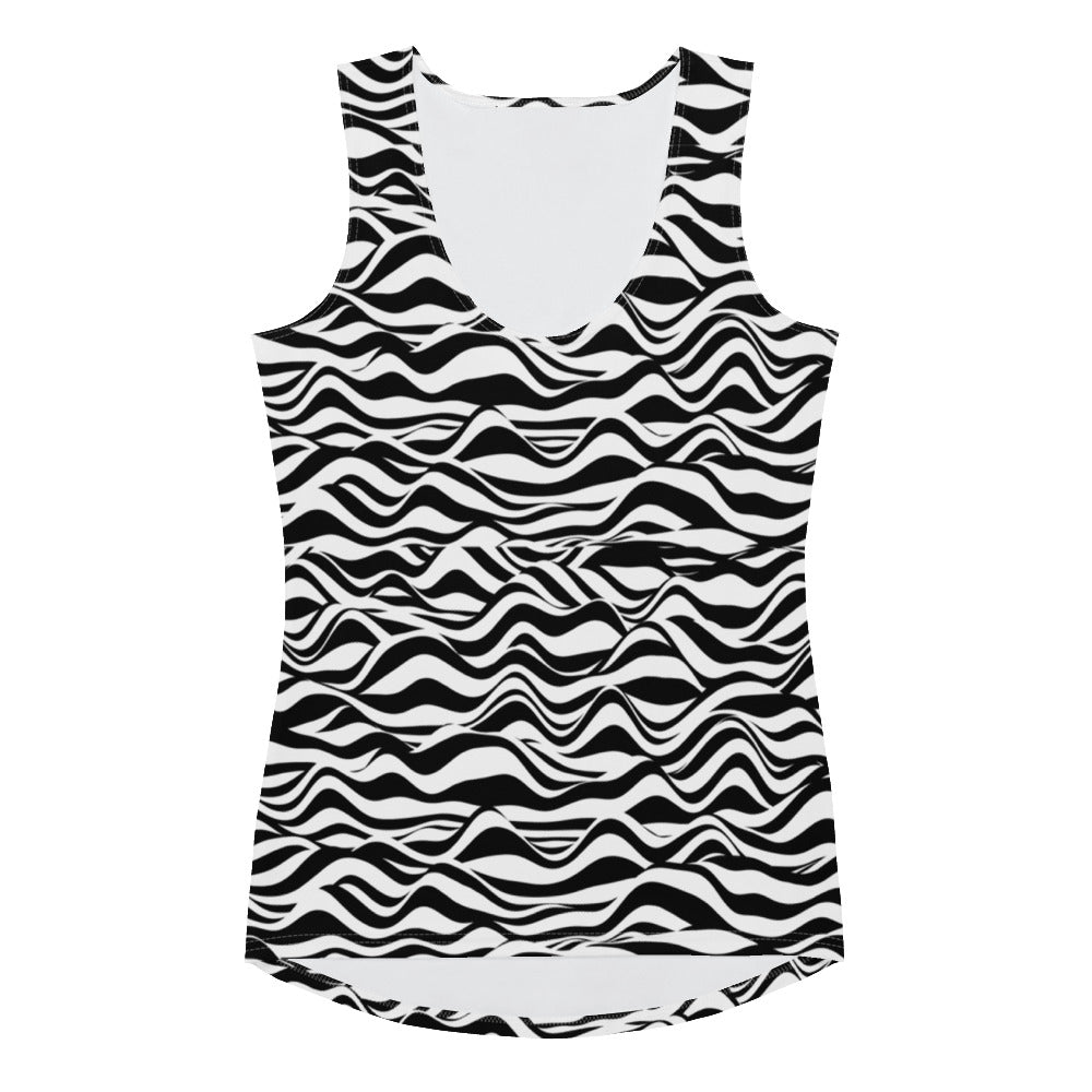 Zebra Zen Tank Top | Women's Tank Top | POD Sarto