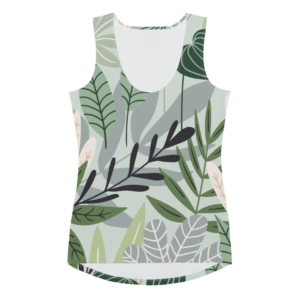 Leafy Glow Tank Top | Women's Tank Top | POD Sarto