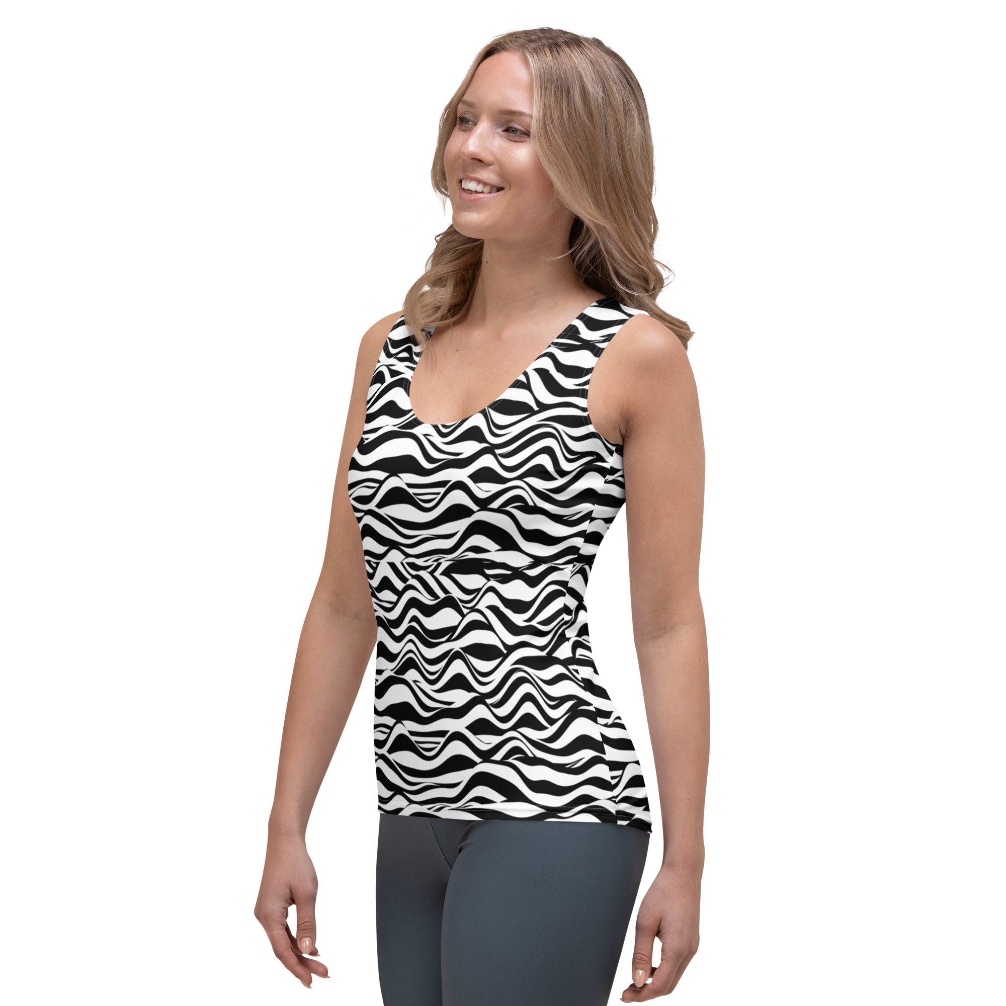 Zebra Zen Tank Top | Women's Tank Top | POD Sarto