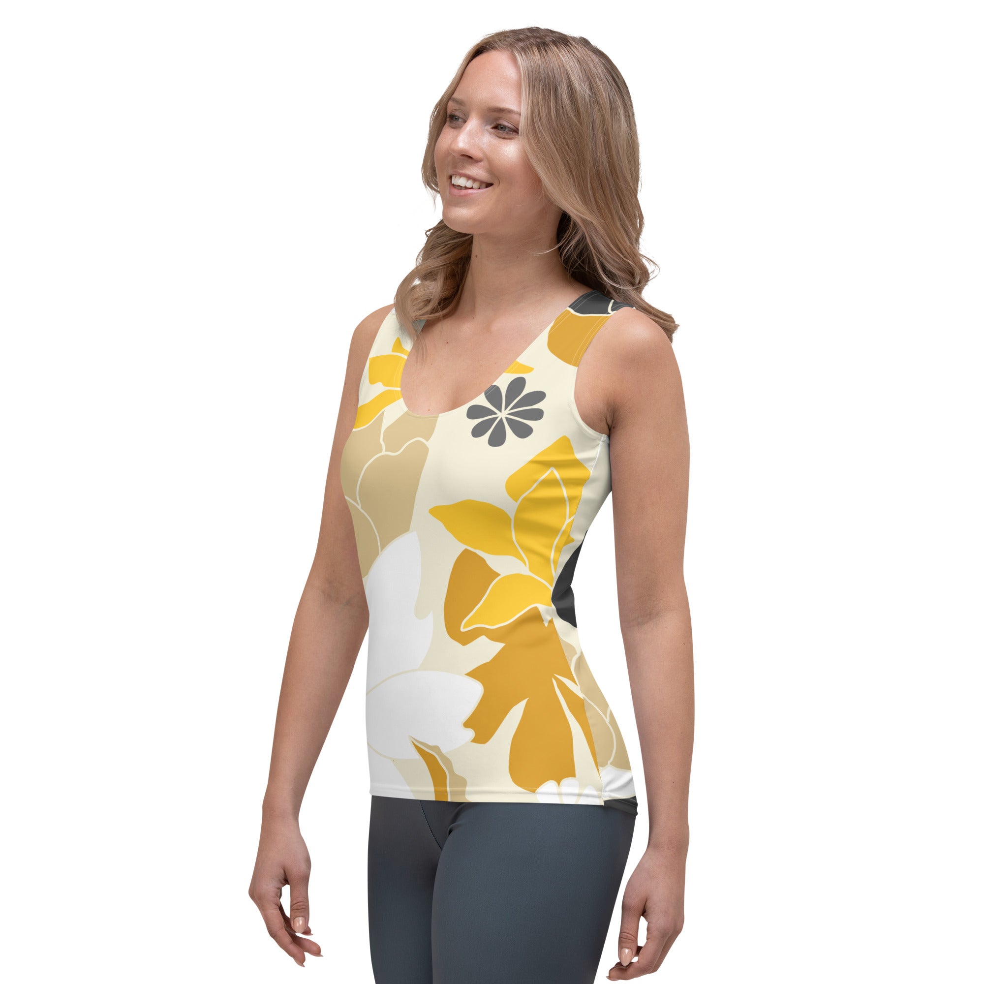 Floral Elegance Tank Top | Women's Tank Top | POD Sarto