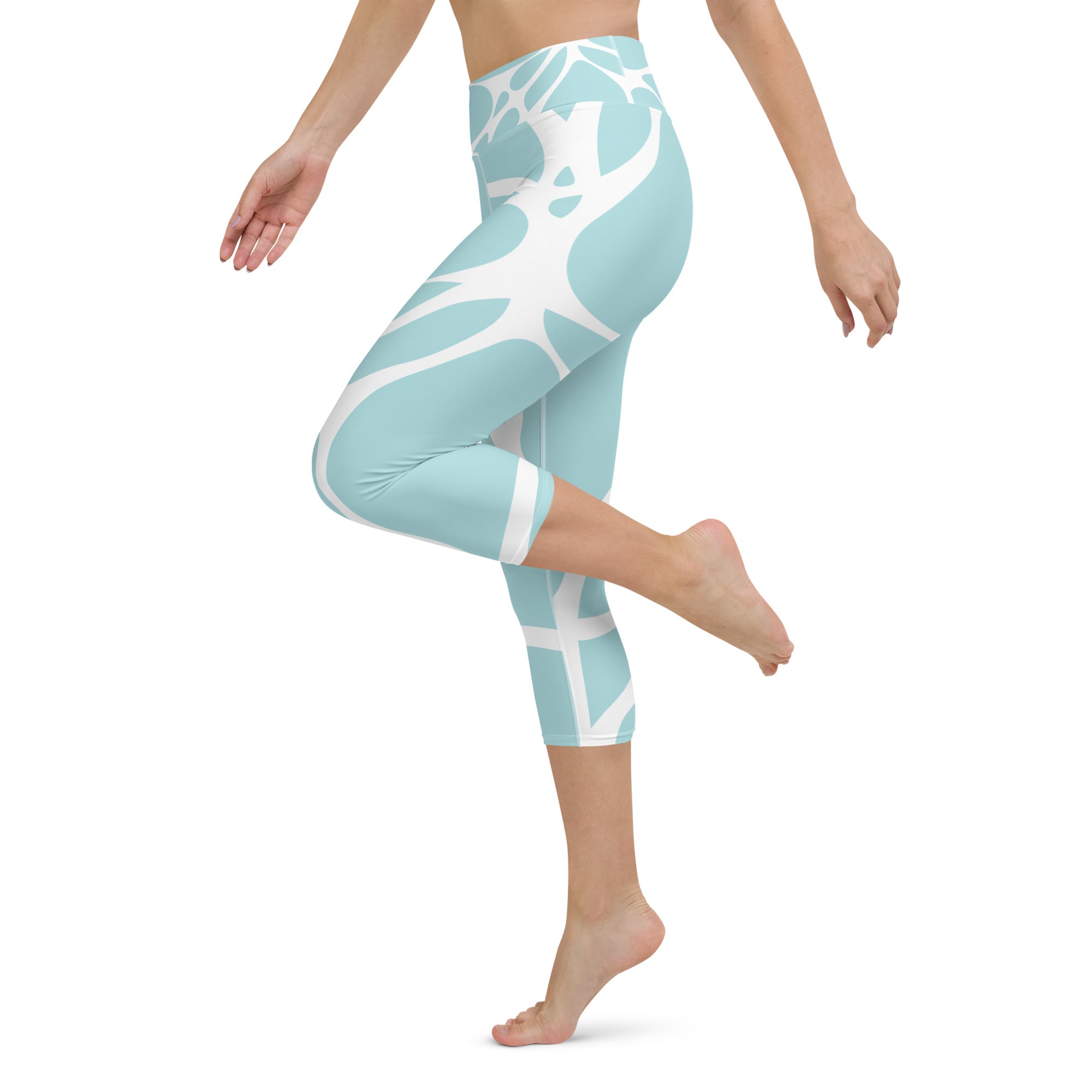 Aqua Bliss Capri Leggings | Women's Leggings | POD Sarto