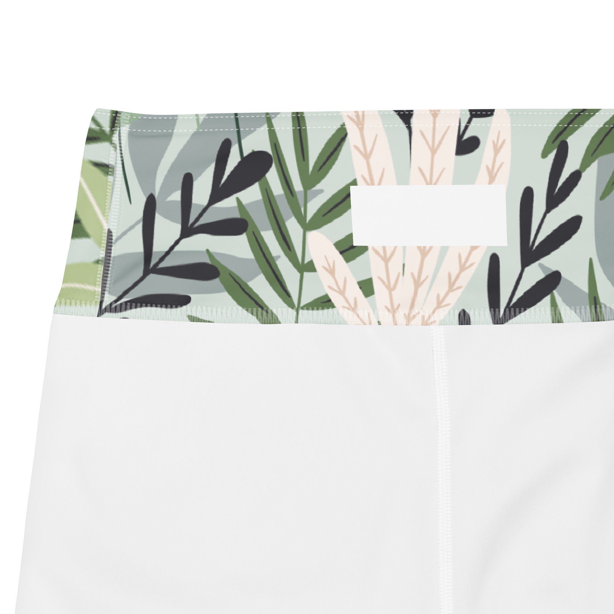 Leafy Glow Capri Leggings | Women's Leggings | POD Sarto