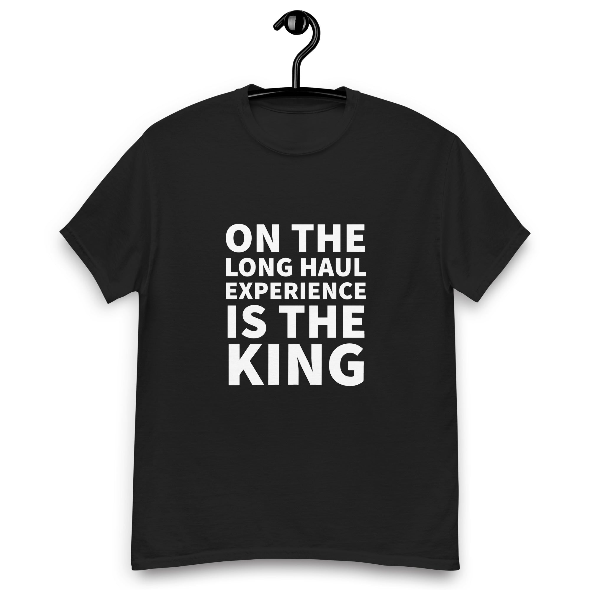 Experience is the King T-shirt for Men Printful