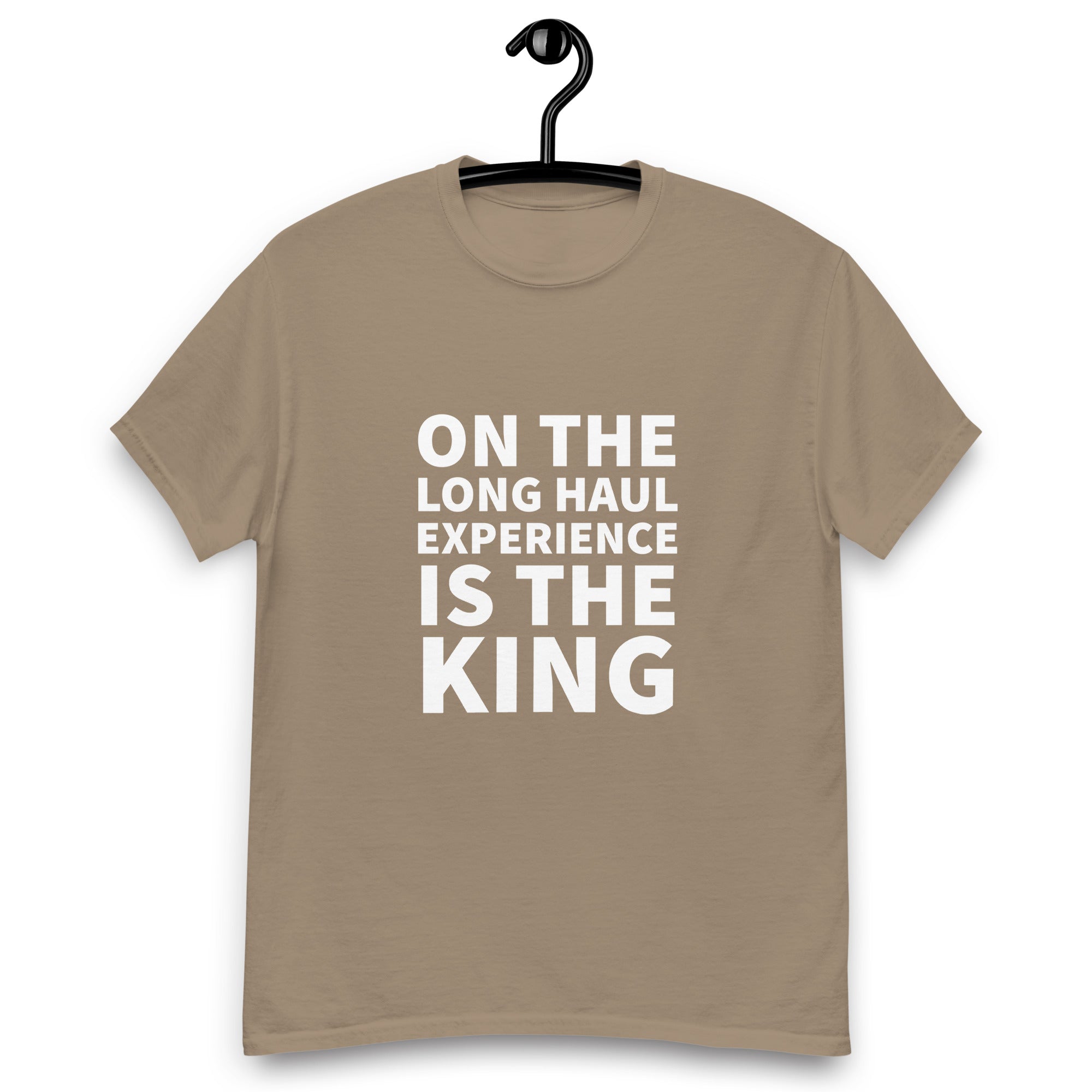 Experience is the King T-shirt for Men Printful