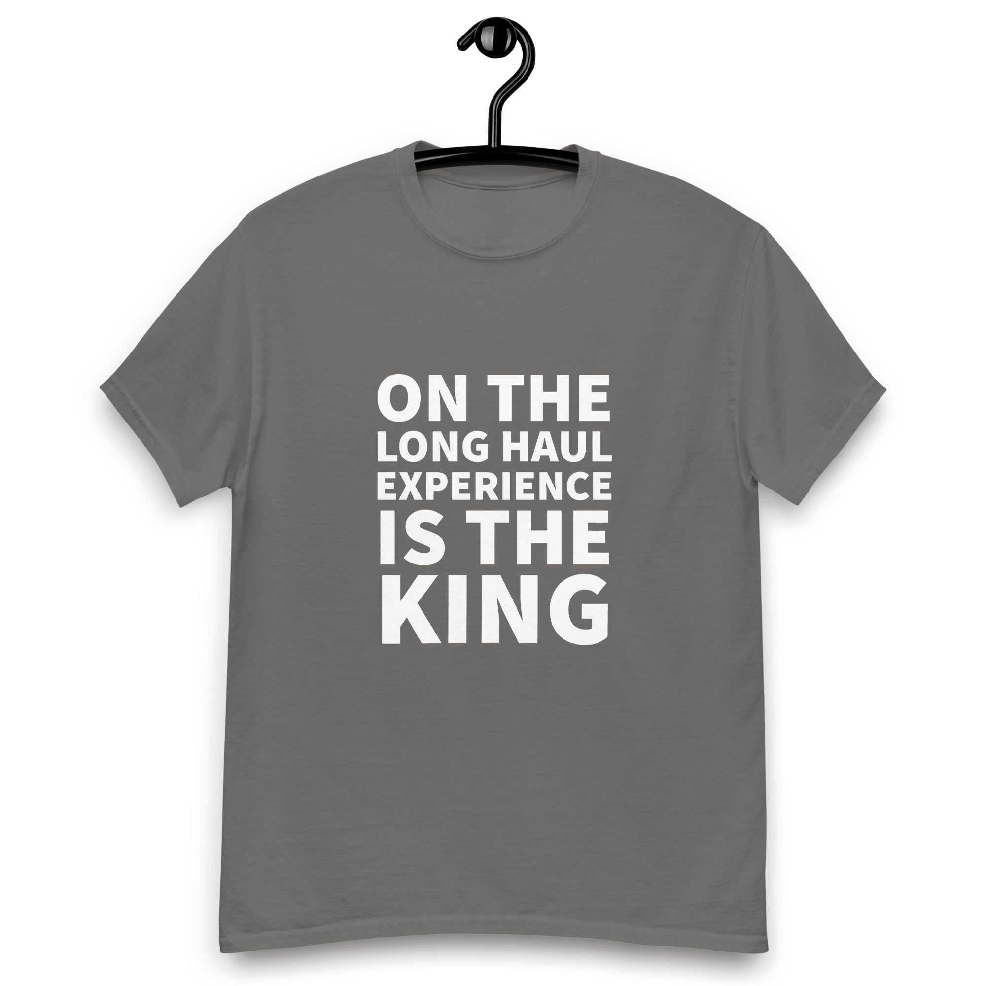 Experience is the King T-shirt for Men Printful