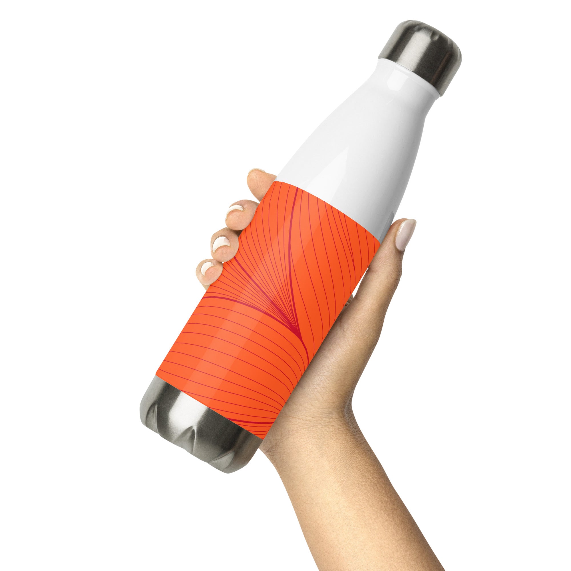 Orange Zest Stainless Steel Water Bottle - POD Sarto