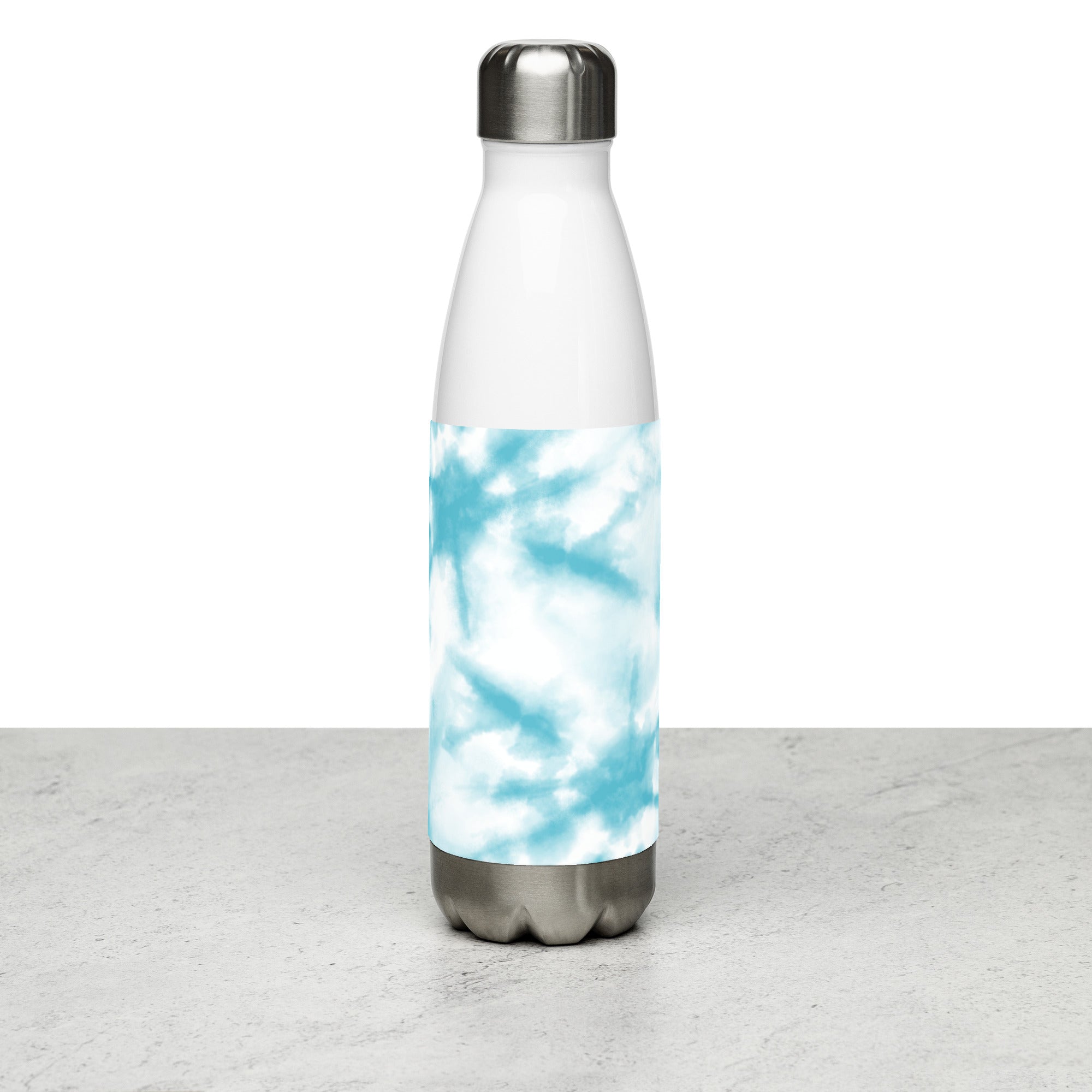 Tranquil Watersplash Stainless Steel Water Bottle - POD Sarto