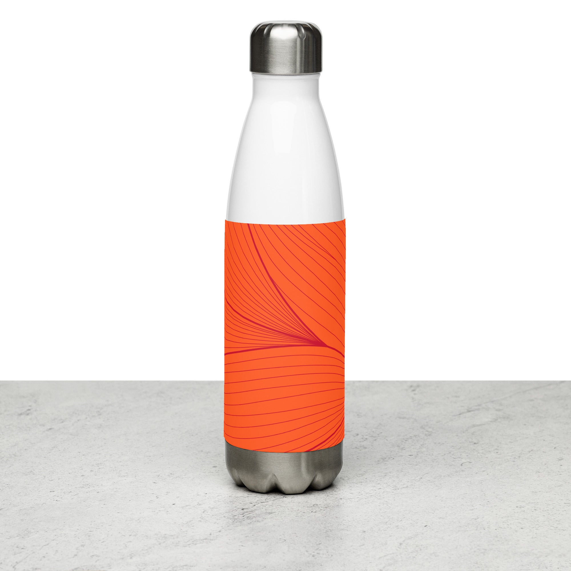 Orange Zest Stainless Steel Water Bottle - POD Sarto