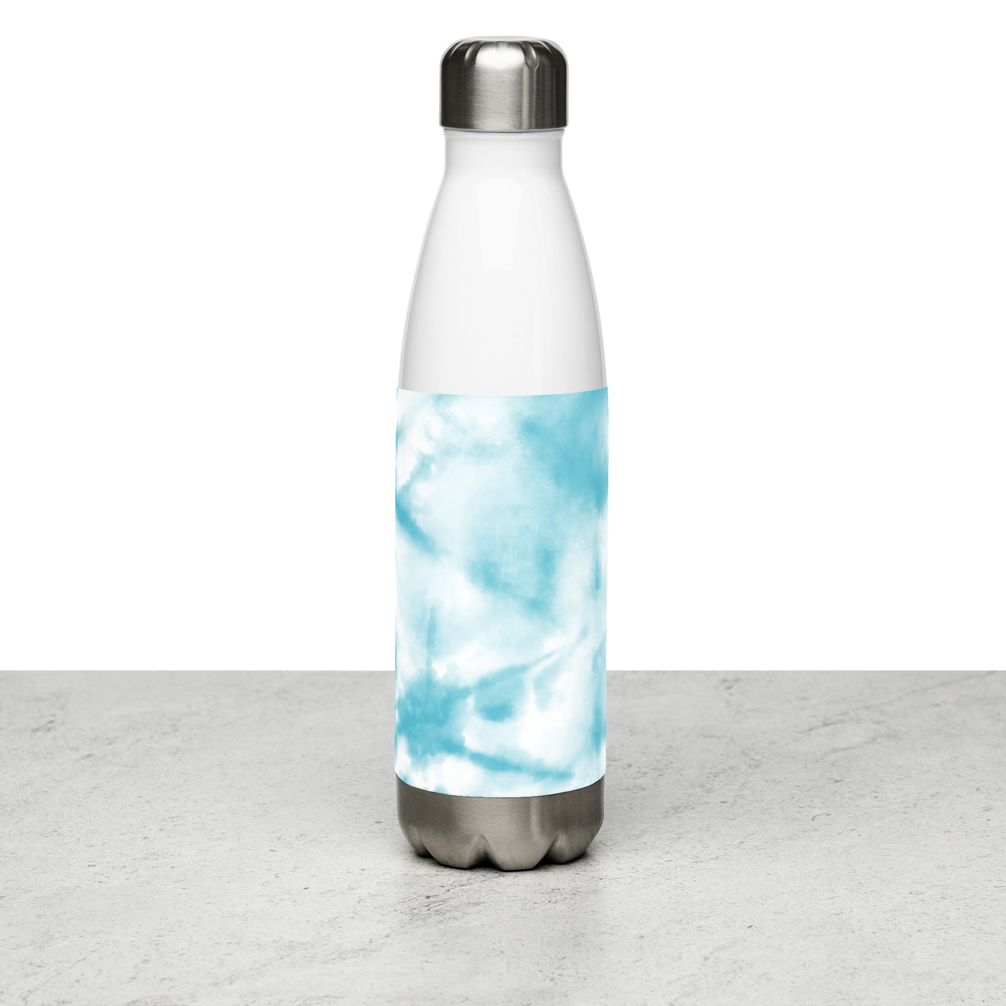 Tranquil Watersplash Stainless Steel Water Bottle podsarto