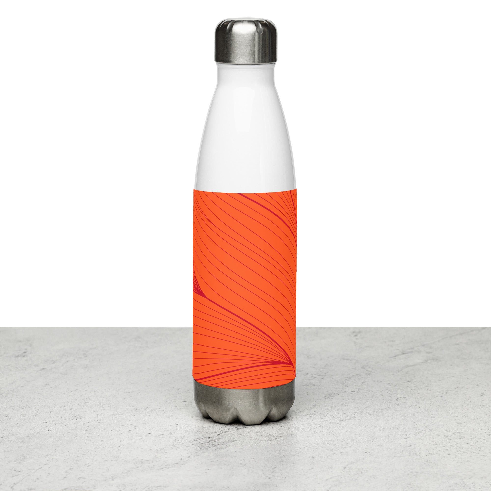 Orange Zest Stainless Steel Water Bottle - POD Sarto