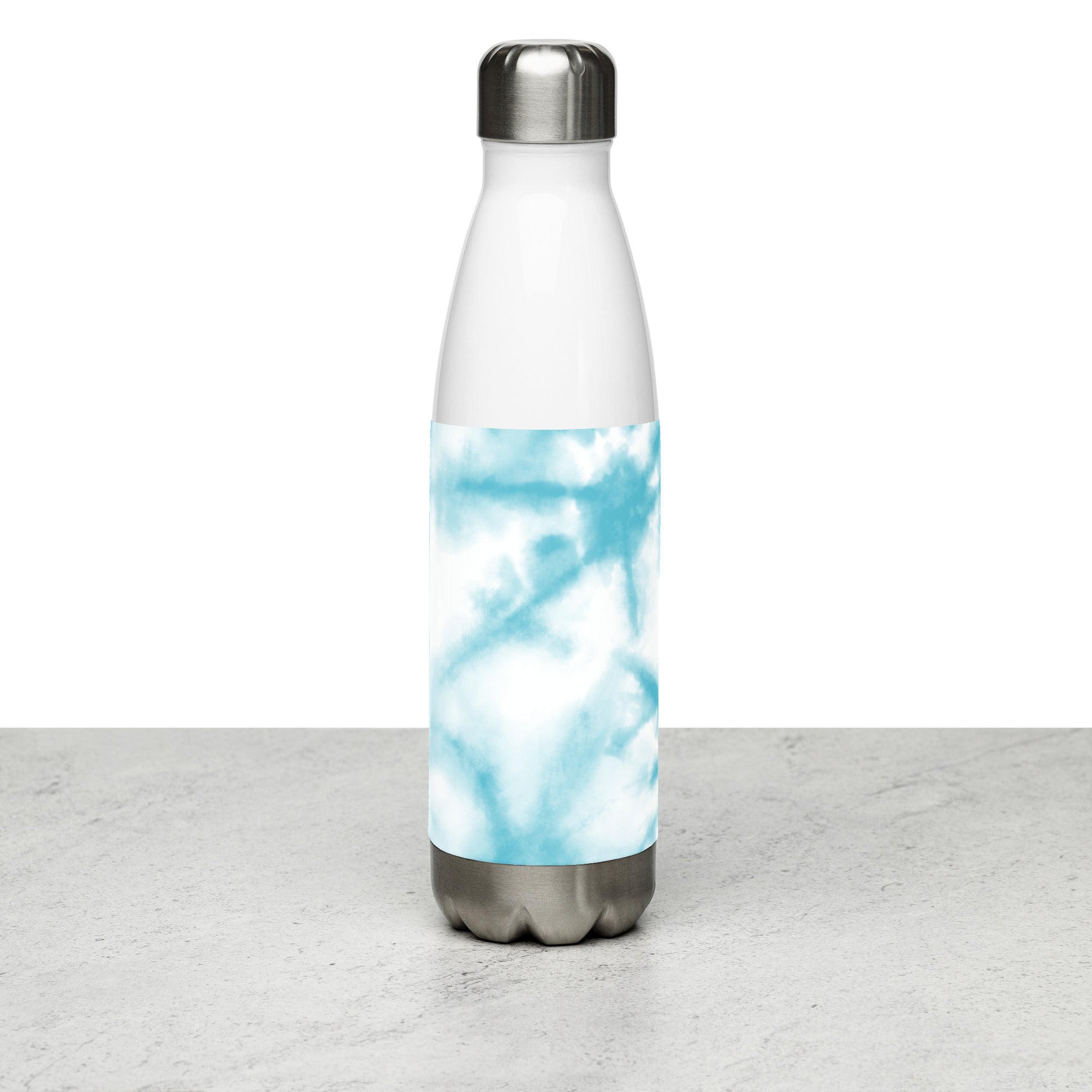 Tranquil Watersplash Stainless Steel Water Bottle podsarto