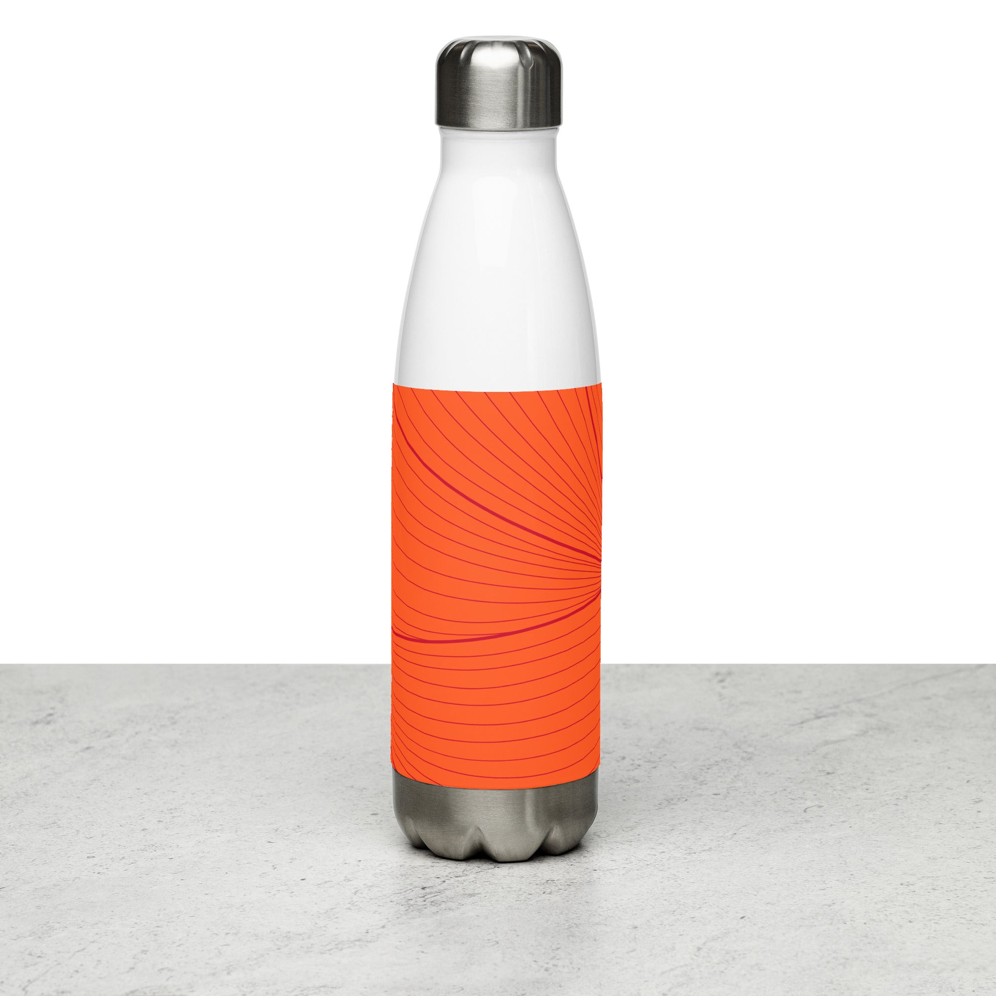 Orange Zest Stainless Steel Water Bottle - POD Sarto