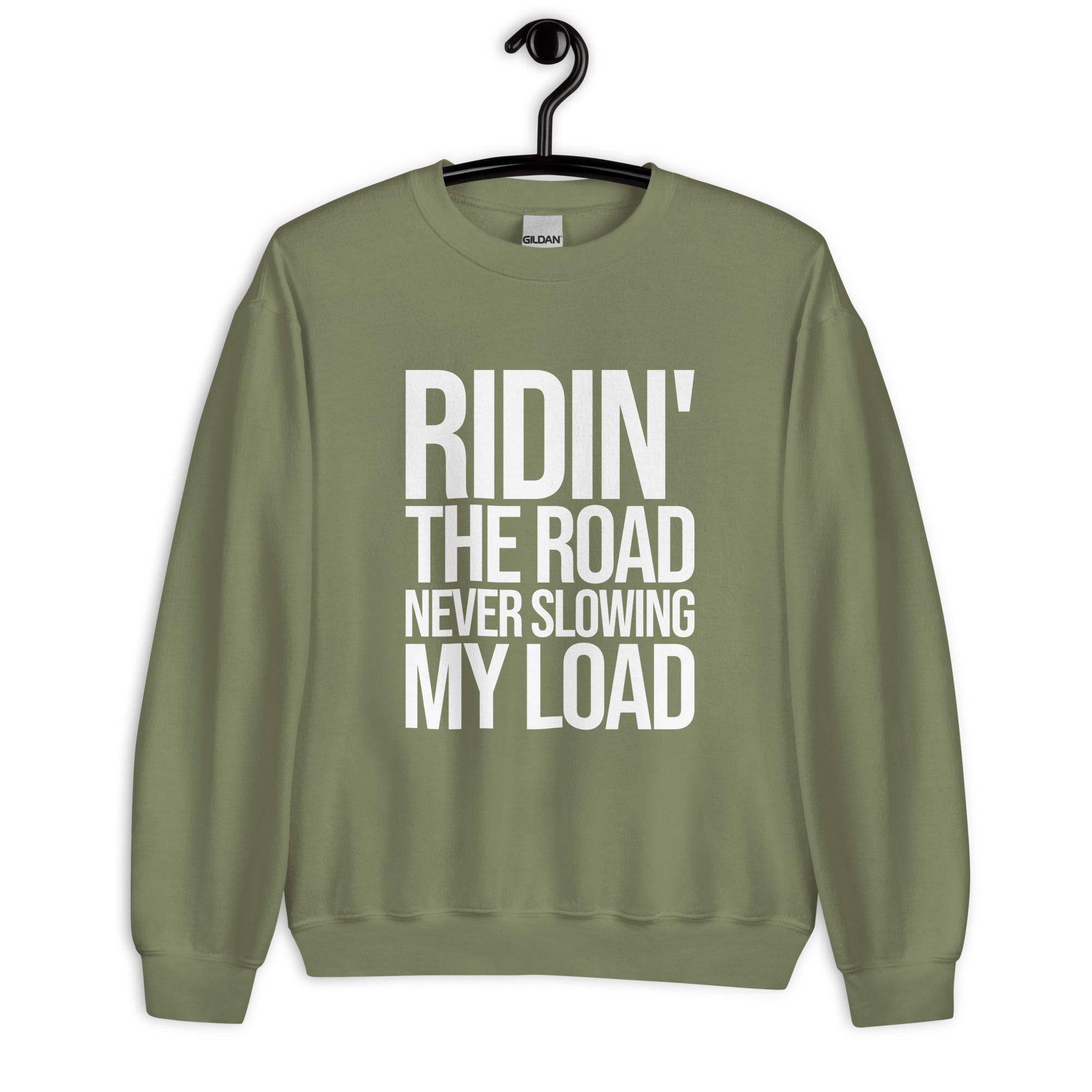 Riding the Load Women's Sweatshirt Printful